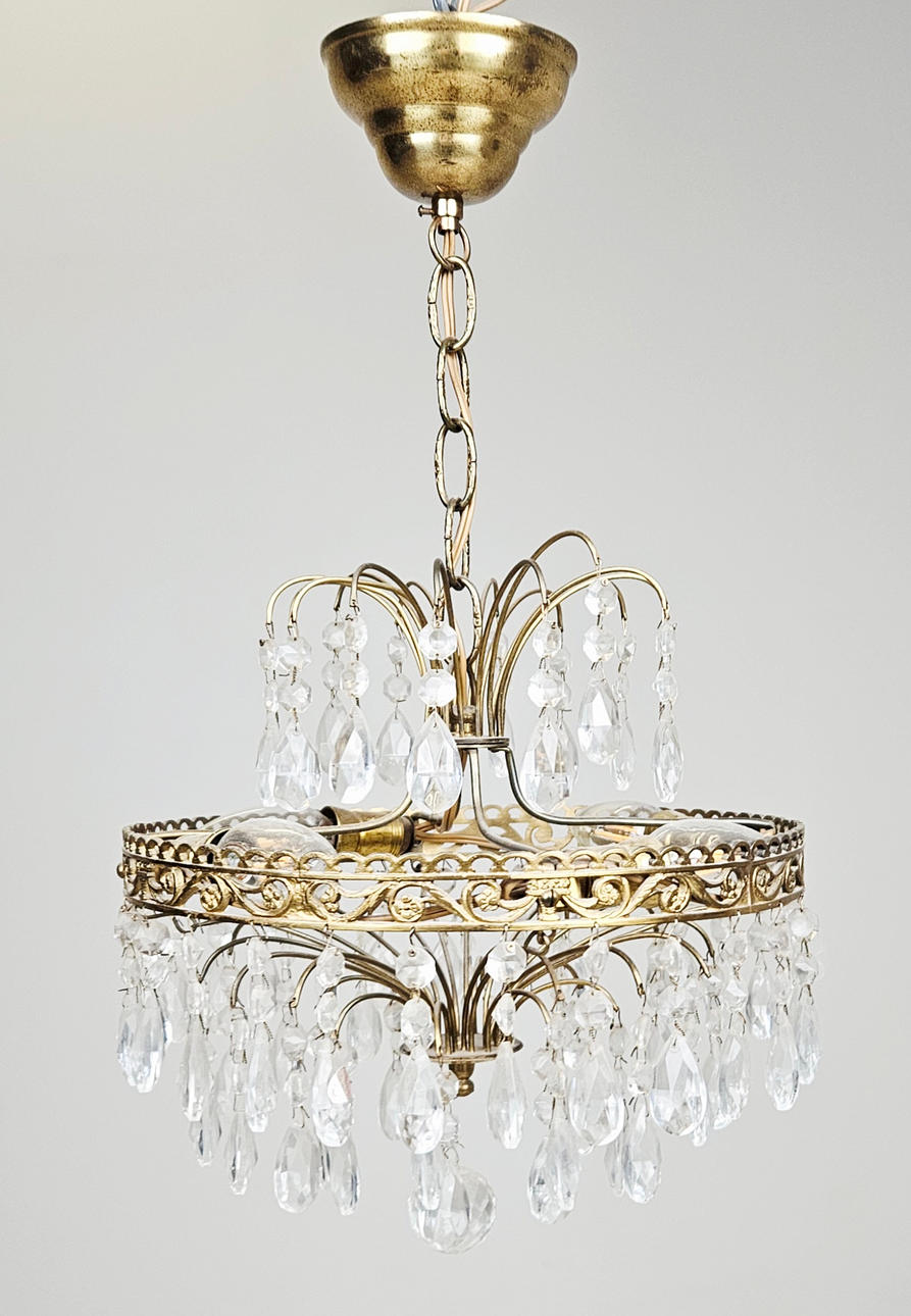 CEILING LAMP, 20th century, height excluding chain approx. 30 cm.