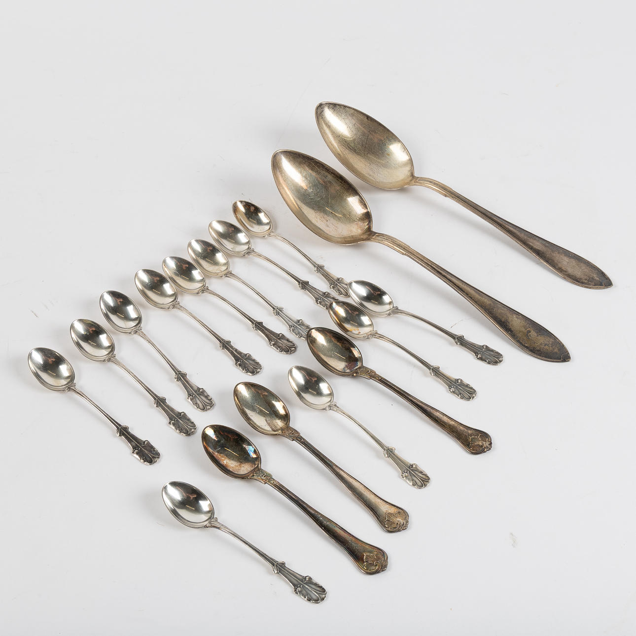 SAMLING SILVER, bestick, 17 delar.