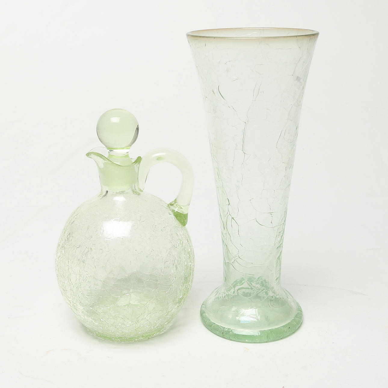 KARAFF och VAS, glas, sannolikt Skansen.
