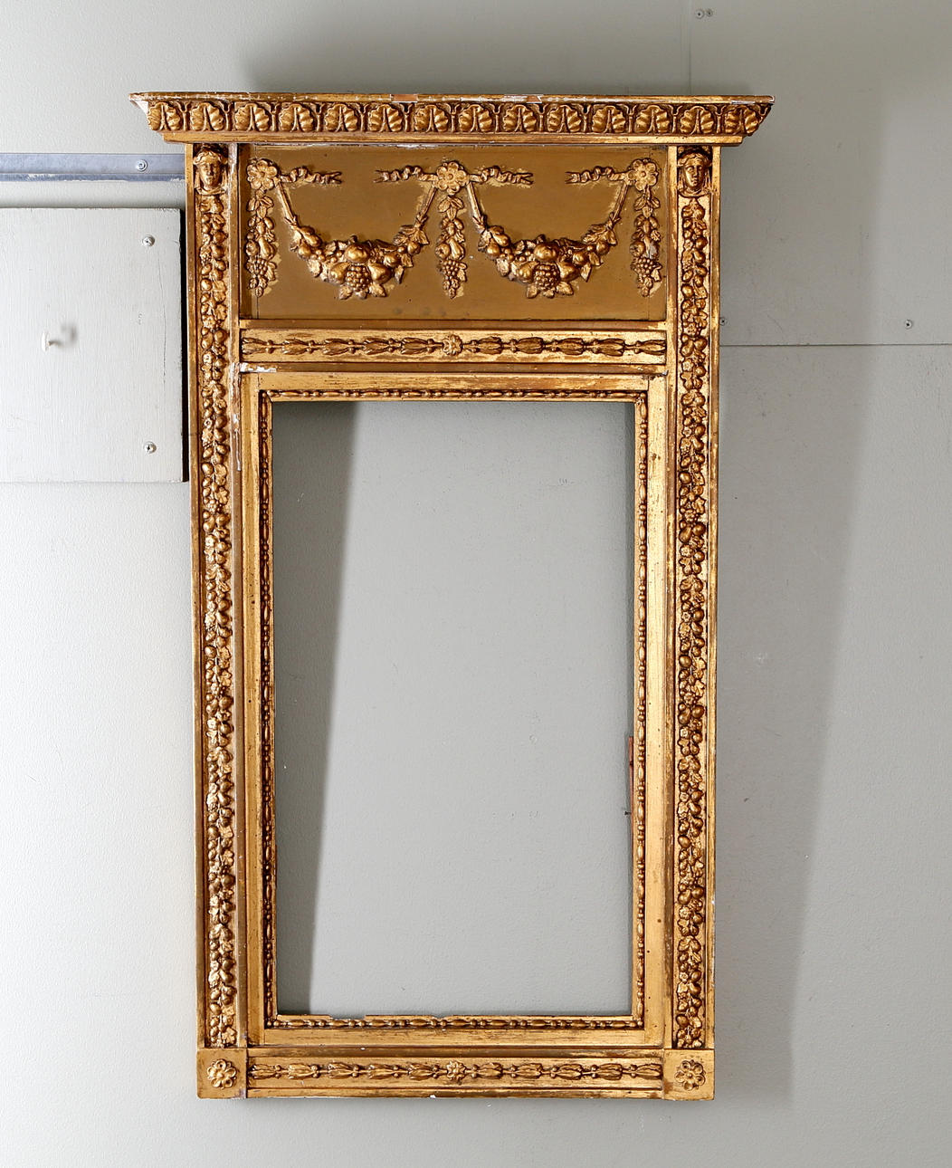 SPEGELRAM, empire, tidigt 1800-tal.