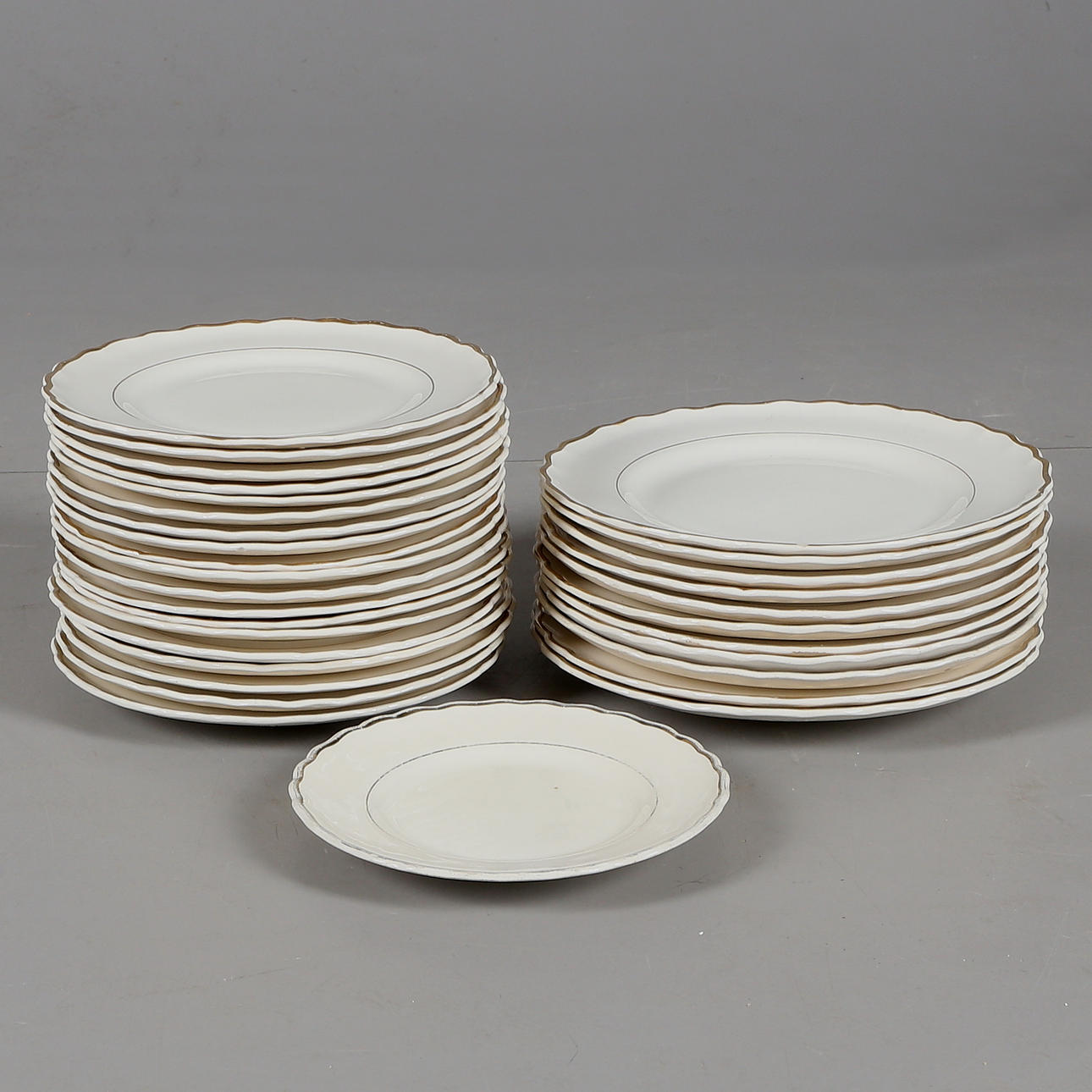 SERVISDELAR, 30 delar, porslin, "Royal", Gefle, Upsala-Ekeby, 1900-tal.