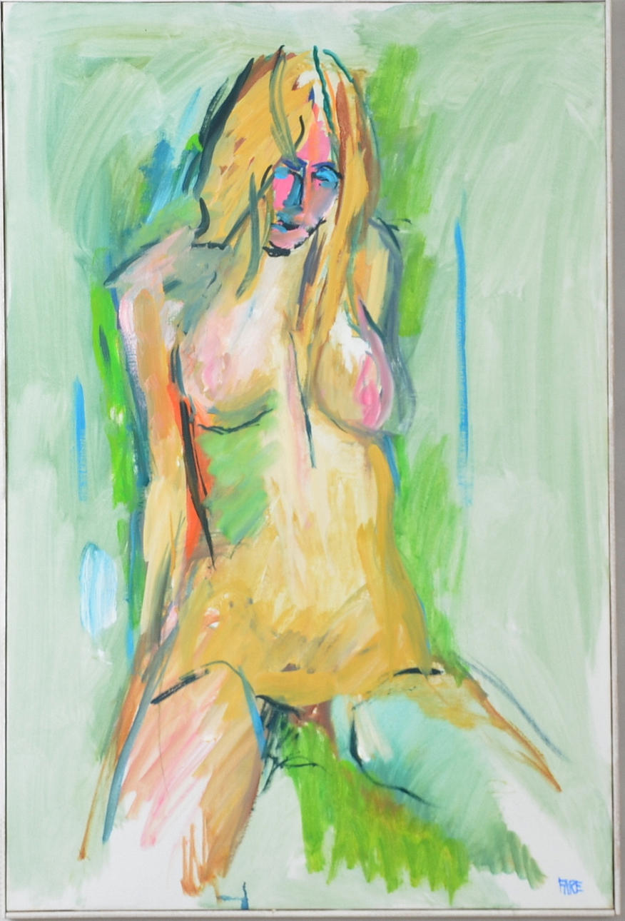 LEOPOLD FARE. Olja på duk.