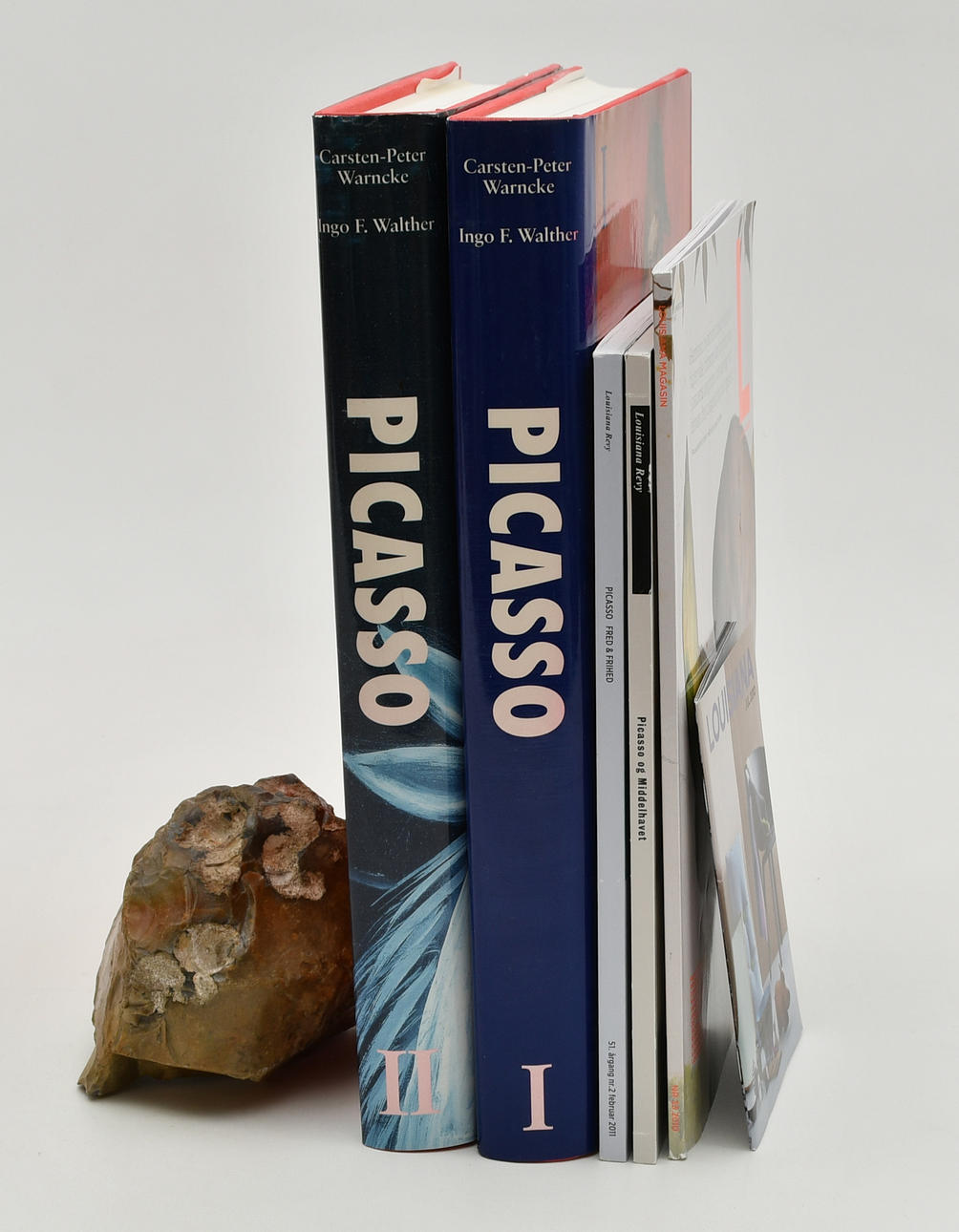 Konstböcker om Picasso. 5 volymer.