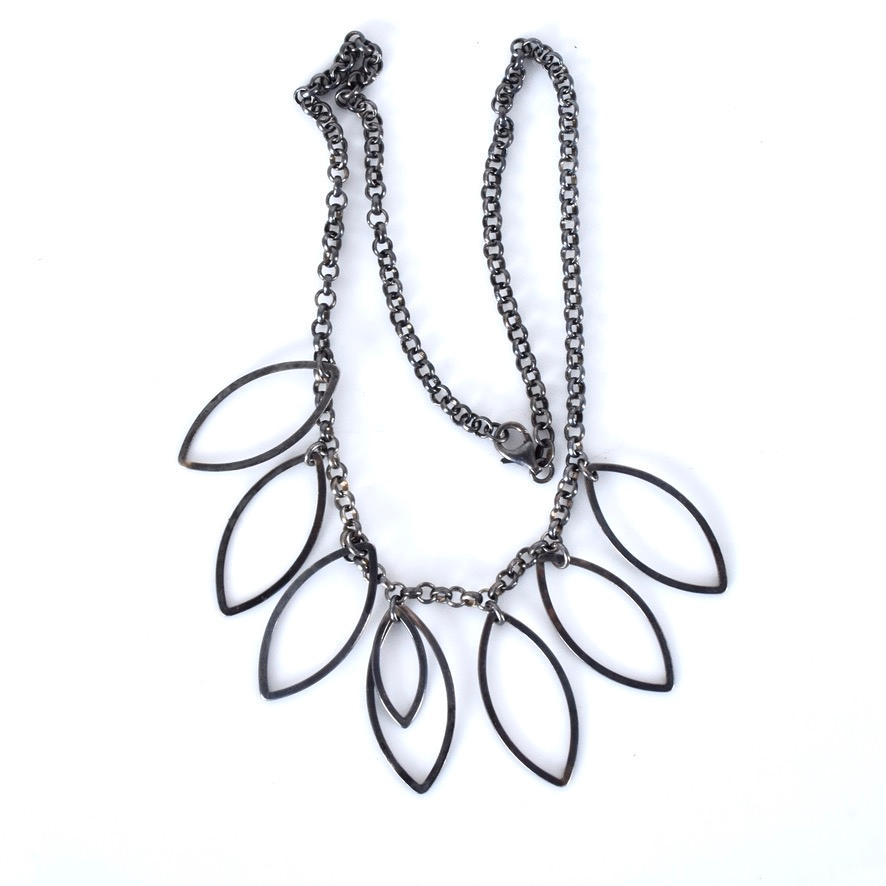 COLLIER, silver, 1900-tal.