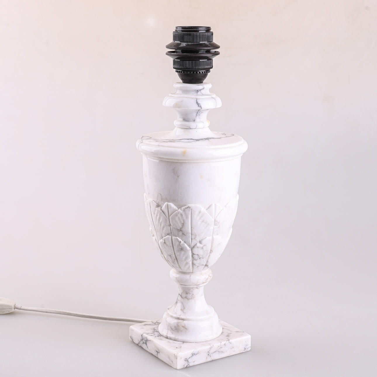 BORDSLAMPA, alabaster, Italien.