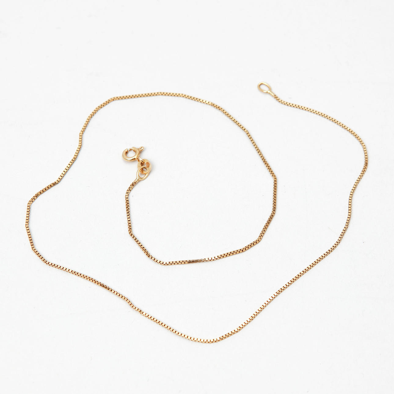 HALSKEDJA, 18k guld, vikt 2.3 gram.