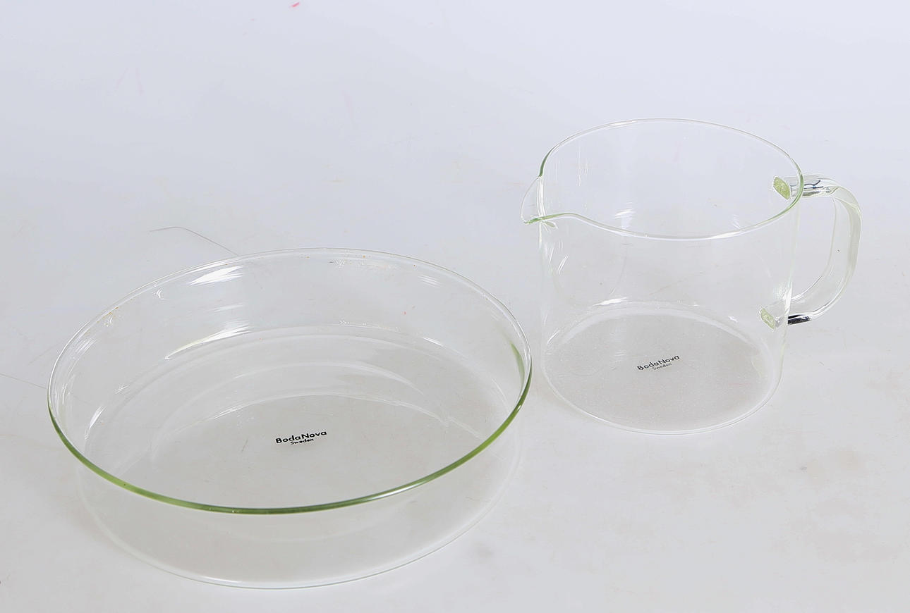 FORM samt TILLBRINGARE, glas, Boda Nova, 1900-tal.