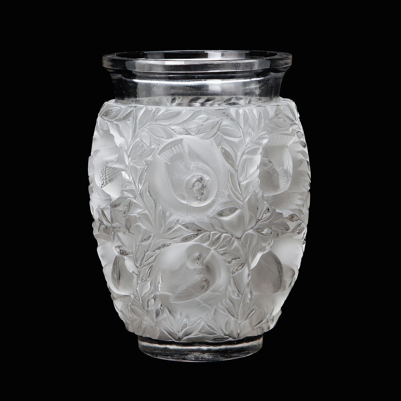 VAS, glas, Lalique, "Bagatelle".