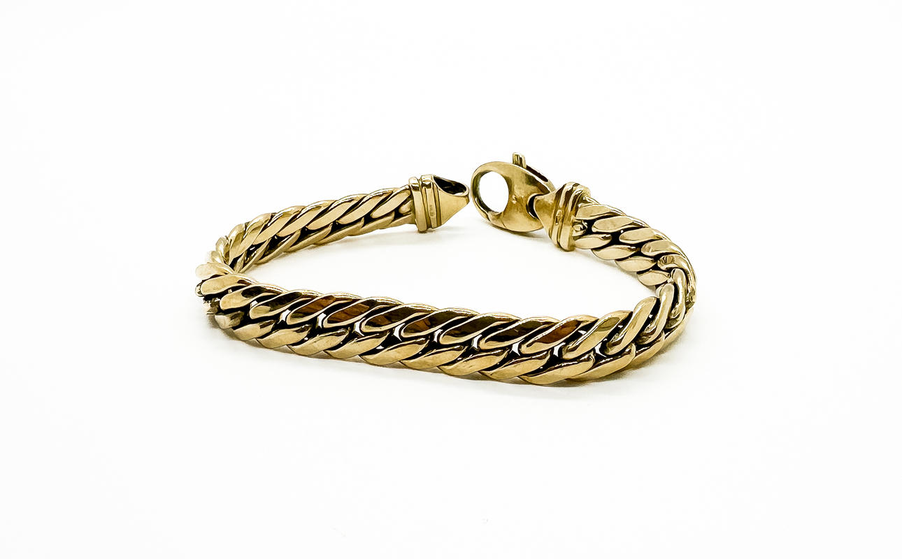 ARMBAND, 18k Guld, Italien.