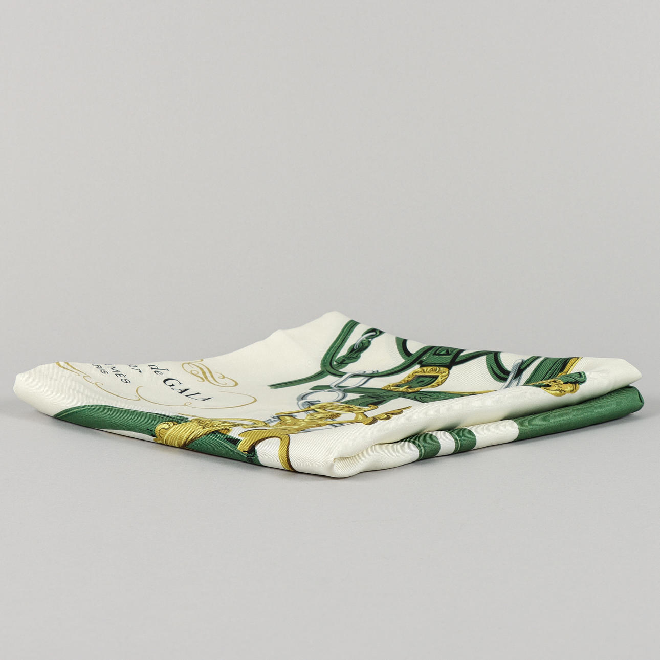 HERMÈS, "Brides de Gala", scarf.