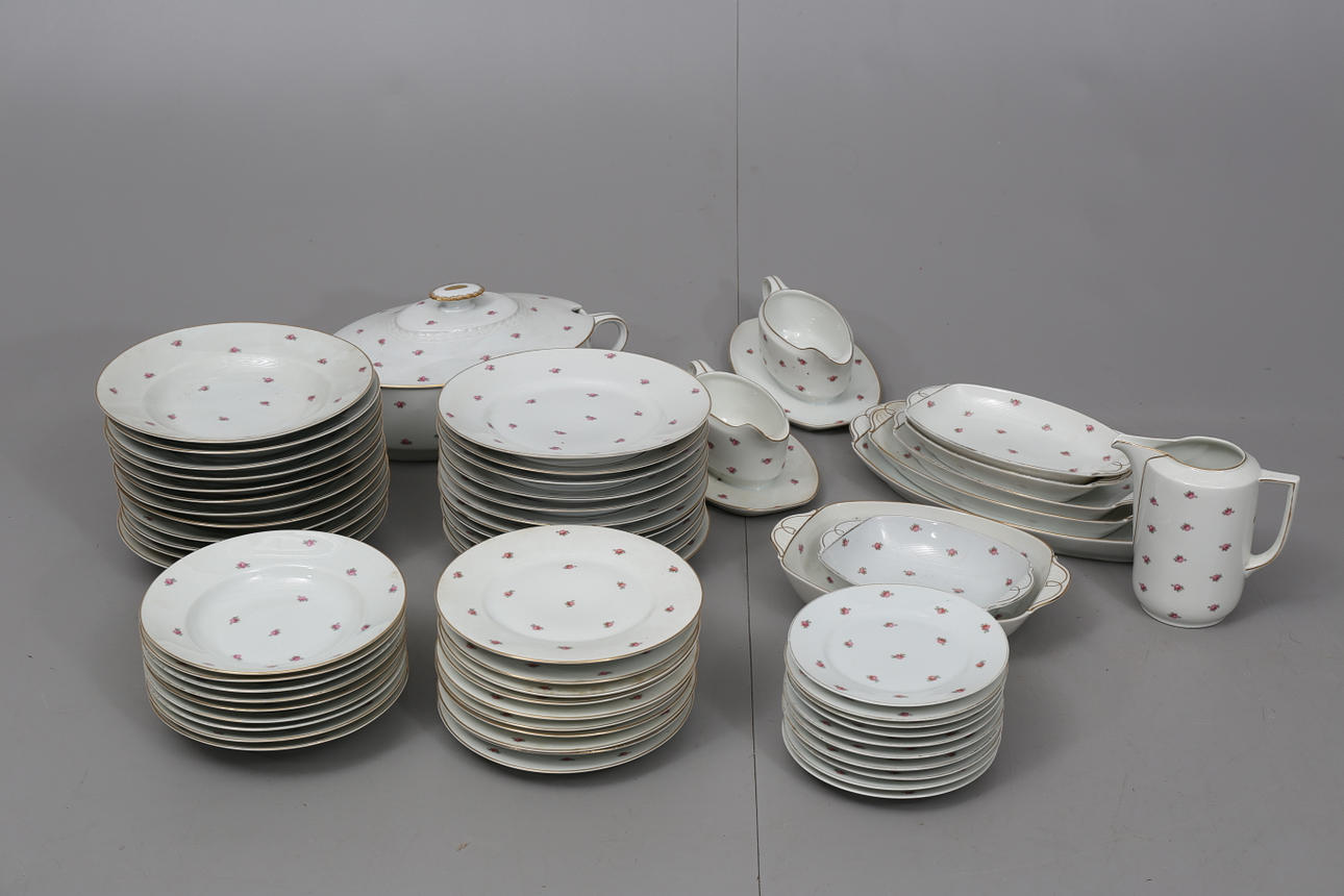 MATSERVIS, porslin, 64 delar, Thomas, 1900-tal.