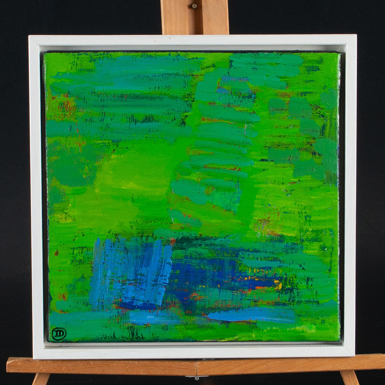 TORBEN DYRVED. "Drømmebillede", oil on canvas, signed, dated 1999.