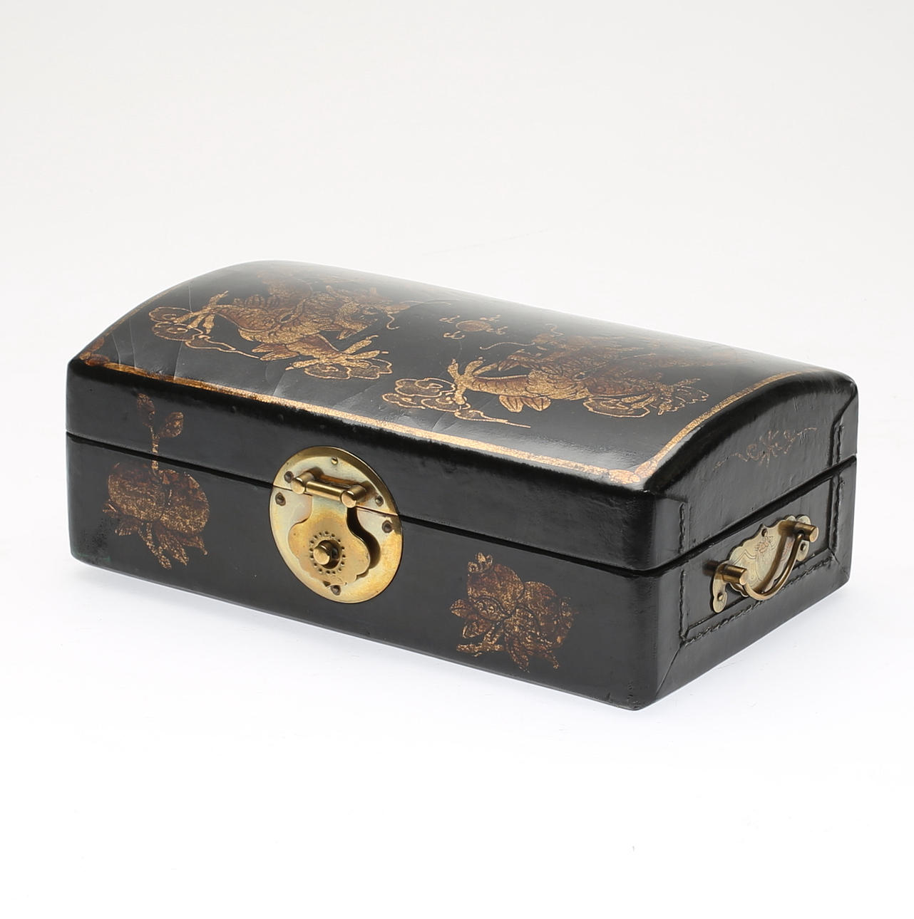 SKRIN, skinn och trä, Kina, 1900-/2000-tal.