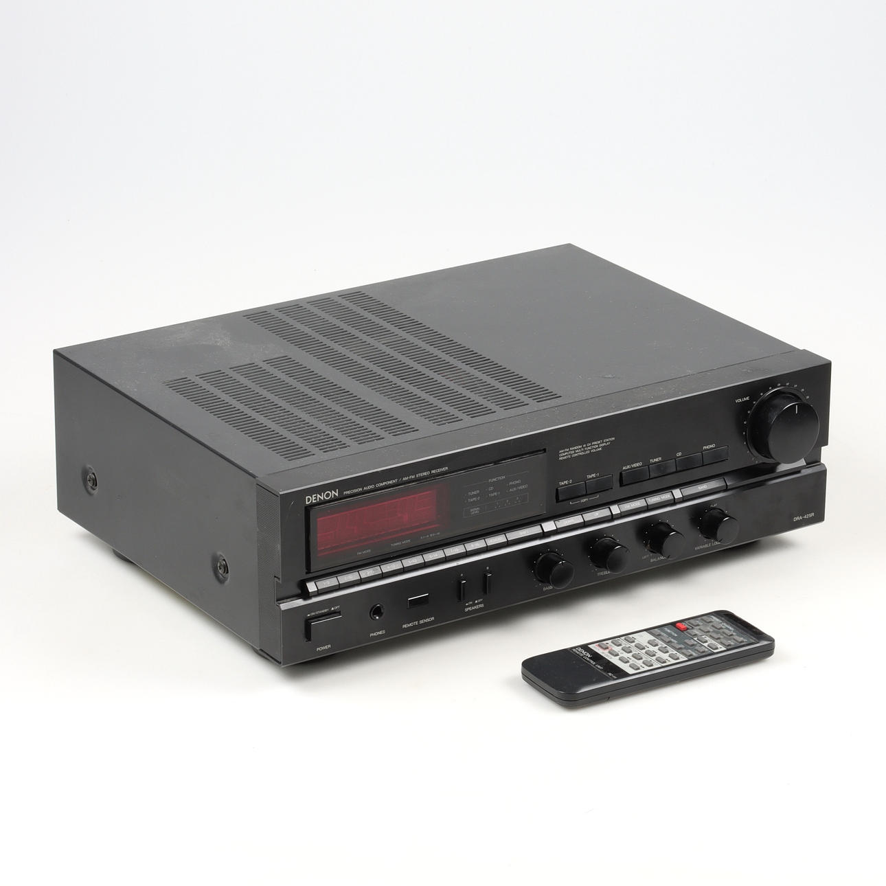 DENON, Receiver, model "DRA-425R, Japan.