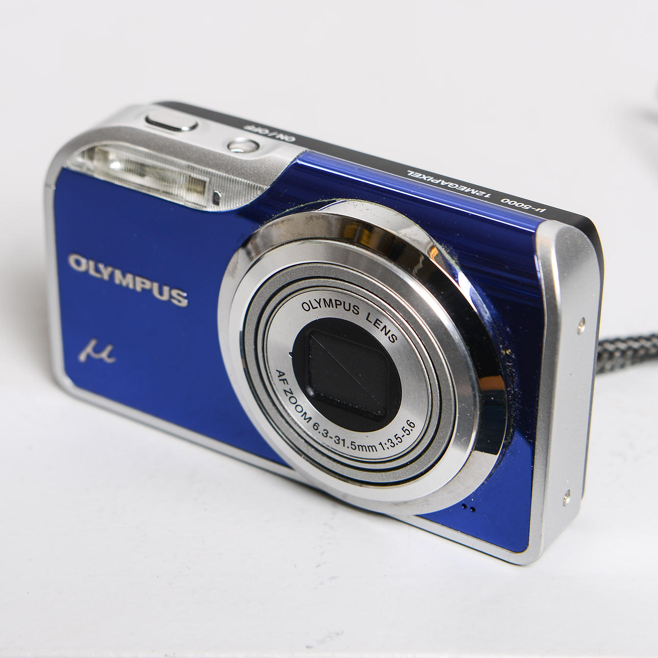 OLYMPUS, kamera, "μ-5000", Japan.