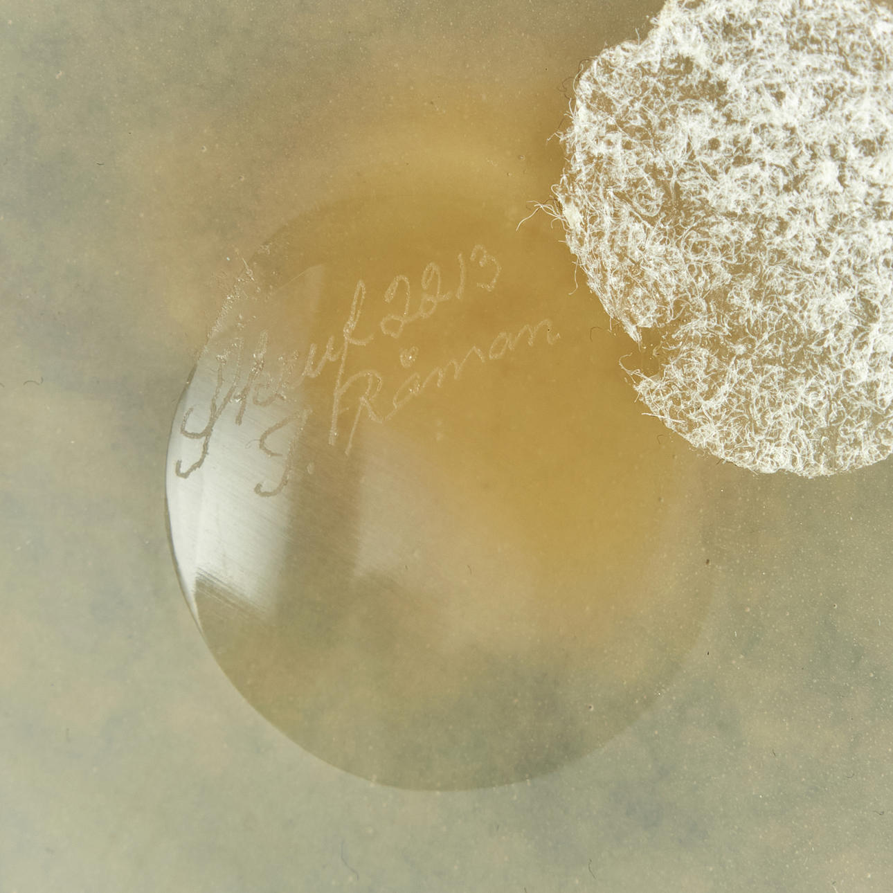 INGEGERD RÅMAN (SVERIGE, FÖDD 1943). Bowl, glass, Skruf, signed I