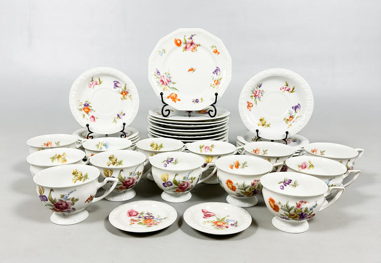 KAFFESERVIS, 43 delar, Rosenthal, "Maria".