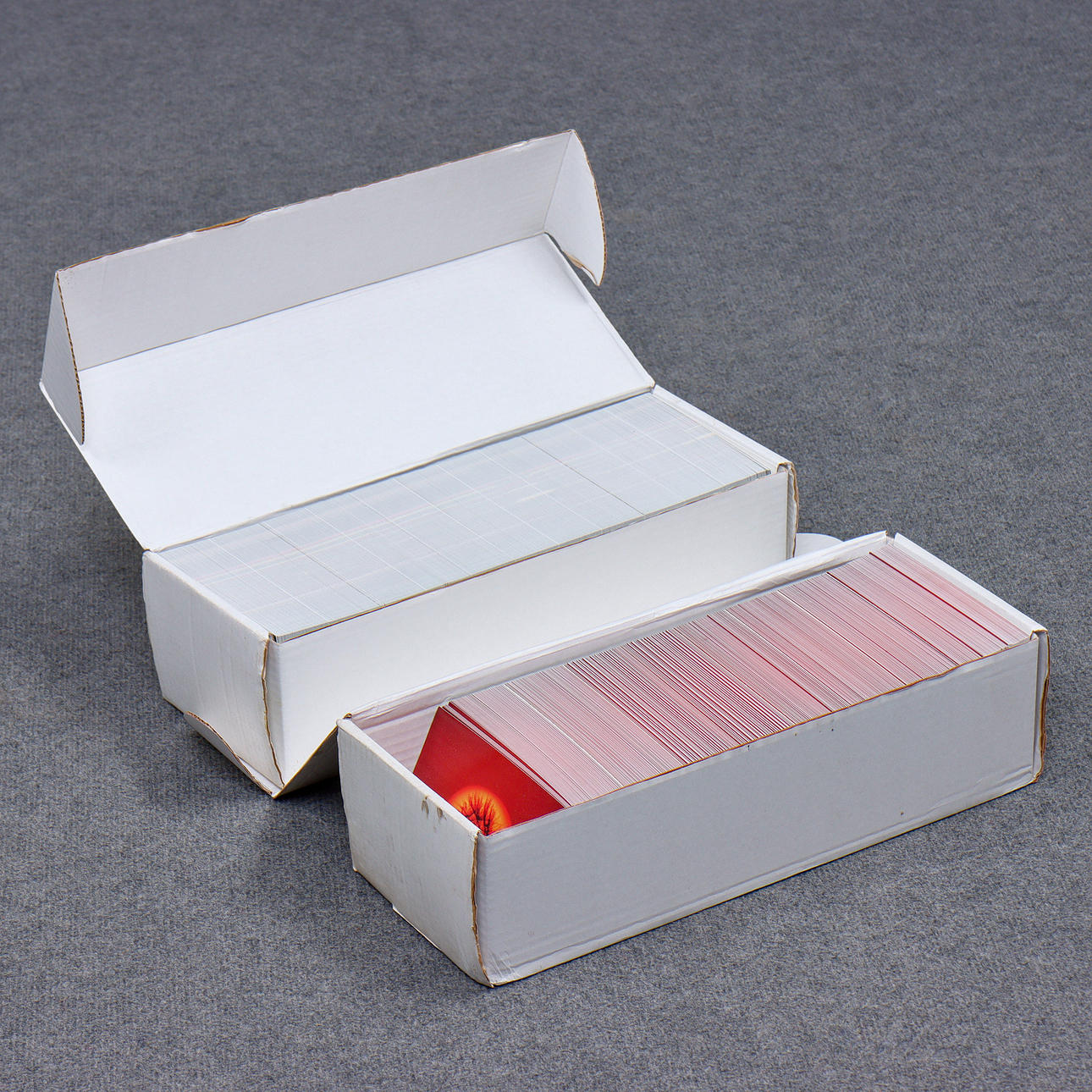LARGE LOT OF NEW POSTCARDS, 2 BOXES.