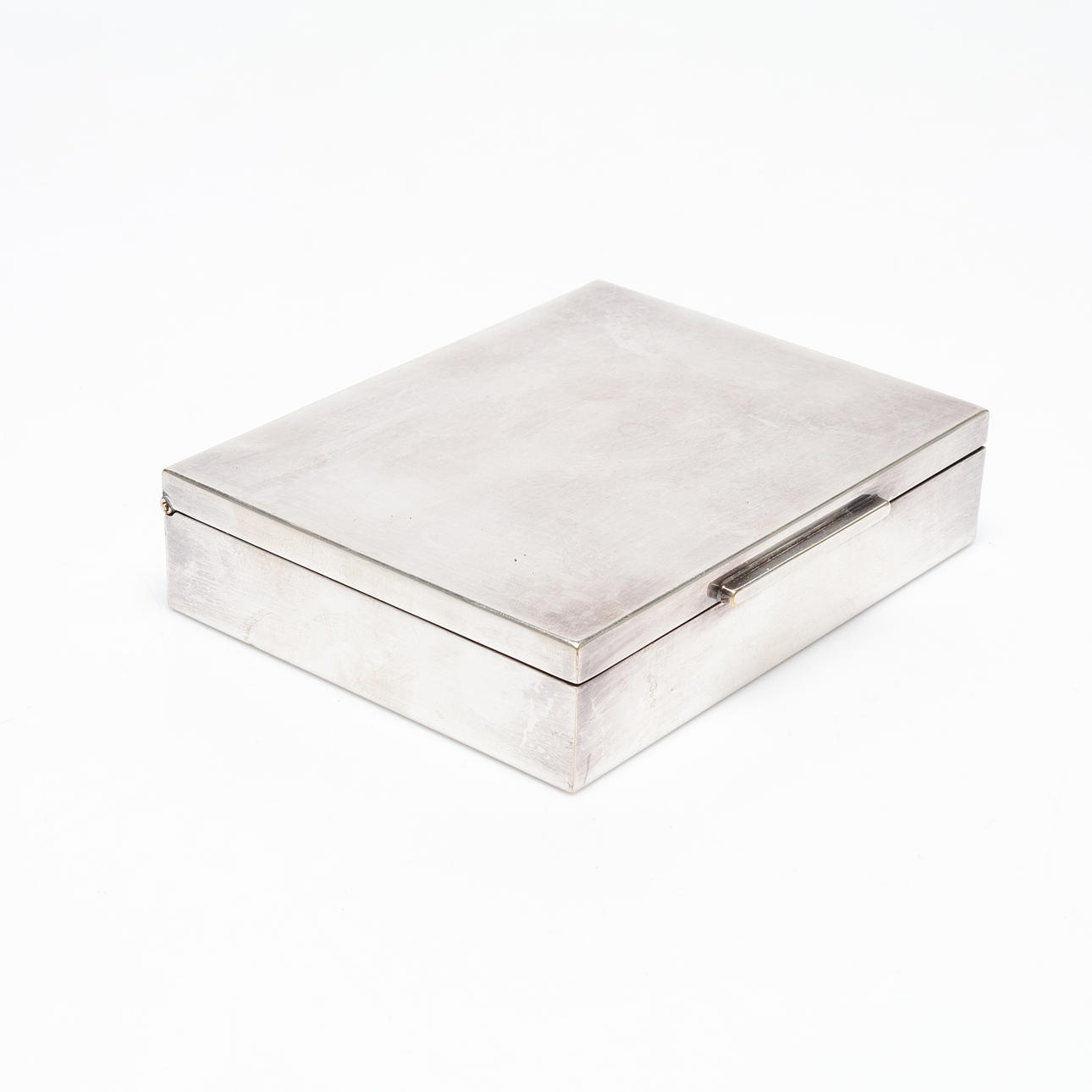 ETUI, nysilver, art deco-stil, 1900-tal.