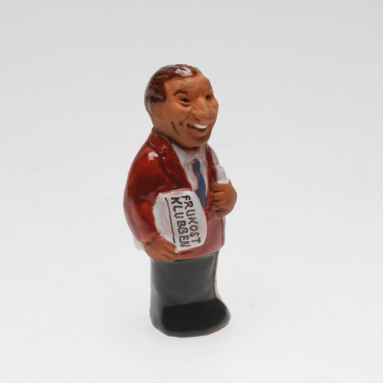 FIGURIN, keramik, Frukostklubben, Tore Borg, signerad.