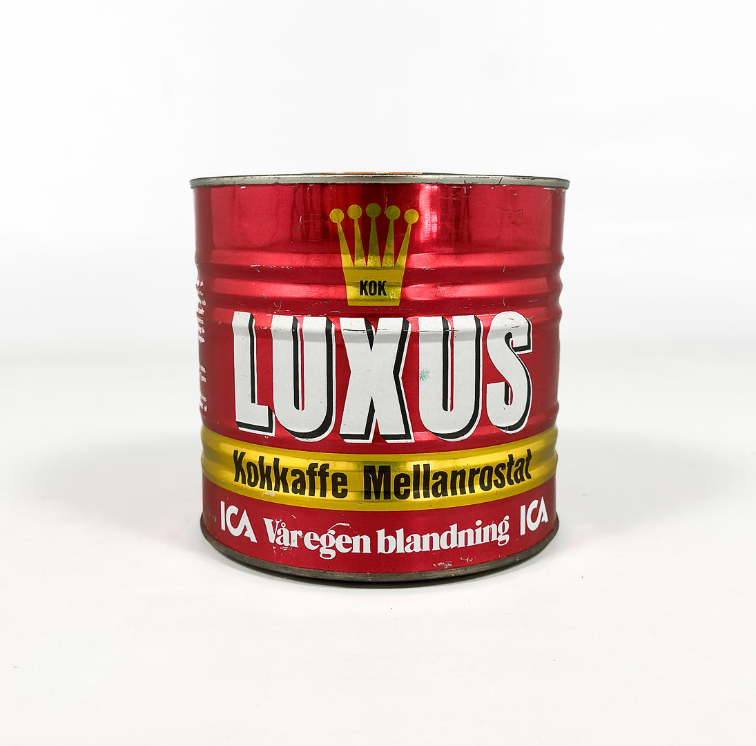 KONSERVBURK, "Luxus", oöppnad konserv, 1900-tal.