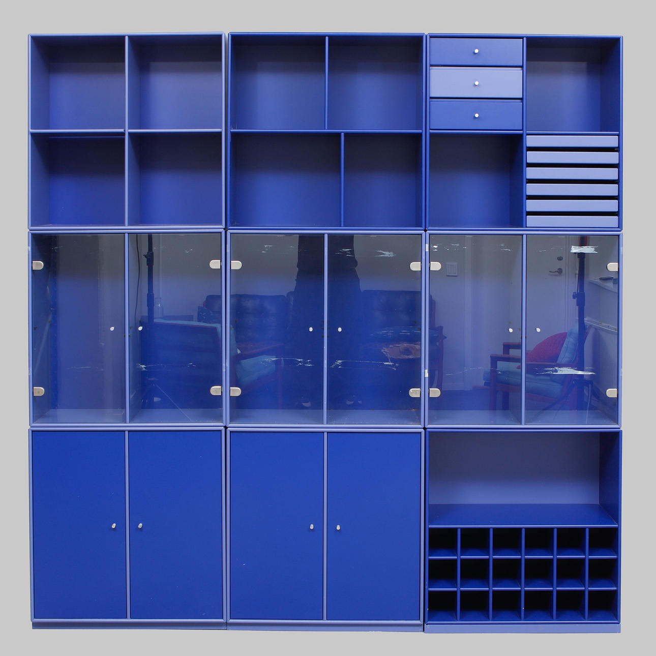 PETER J. LASSEN. Moduler, 9 stycken, Montana.