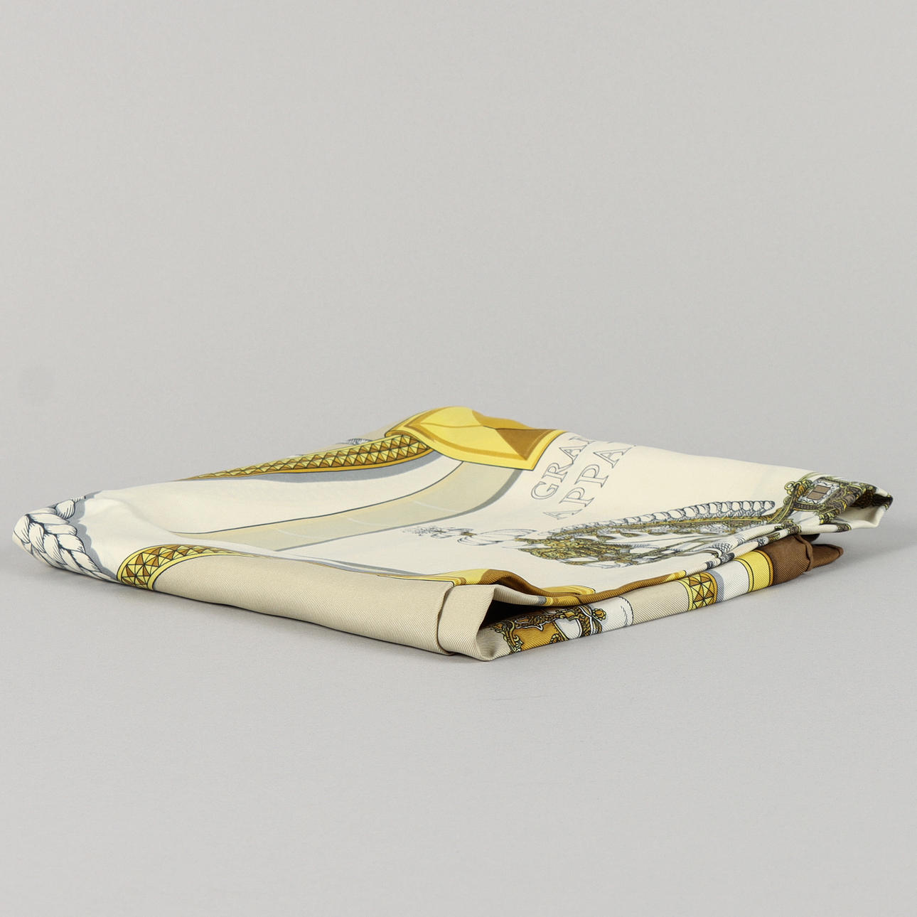 HERMÈS, "Grand Apparat", scarf.