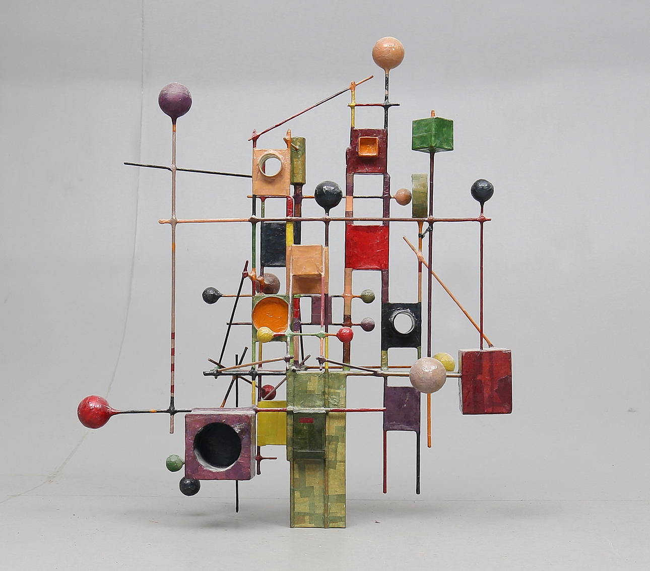 TURE LIDSTRÖM. TILLSKRIVEN. Skulptur, bemålad papier-maché, 1960-tal.