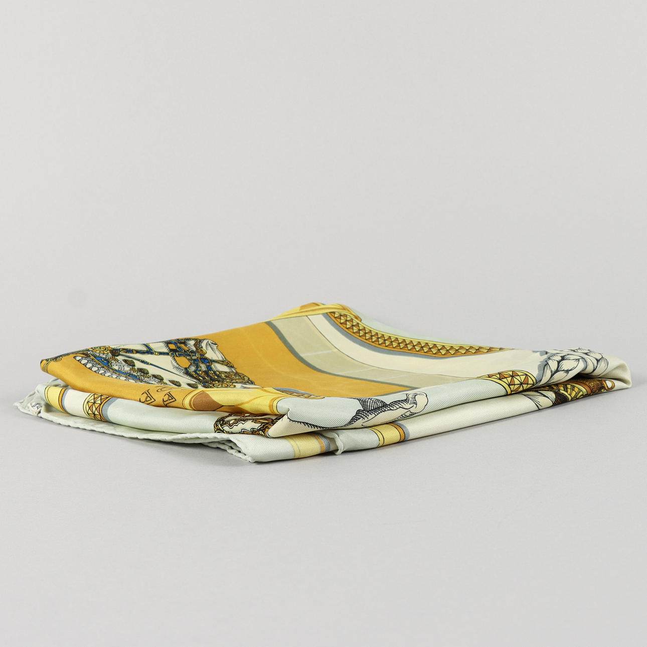 HERMÈS, "Grand Apparat", scarf.