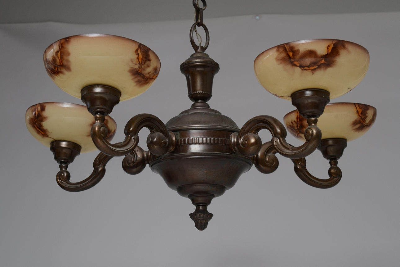 TAKLAMPA, tidigt 1900-tal.