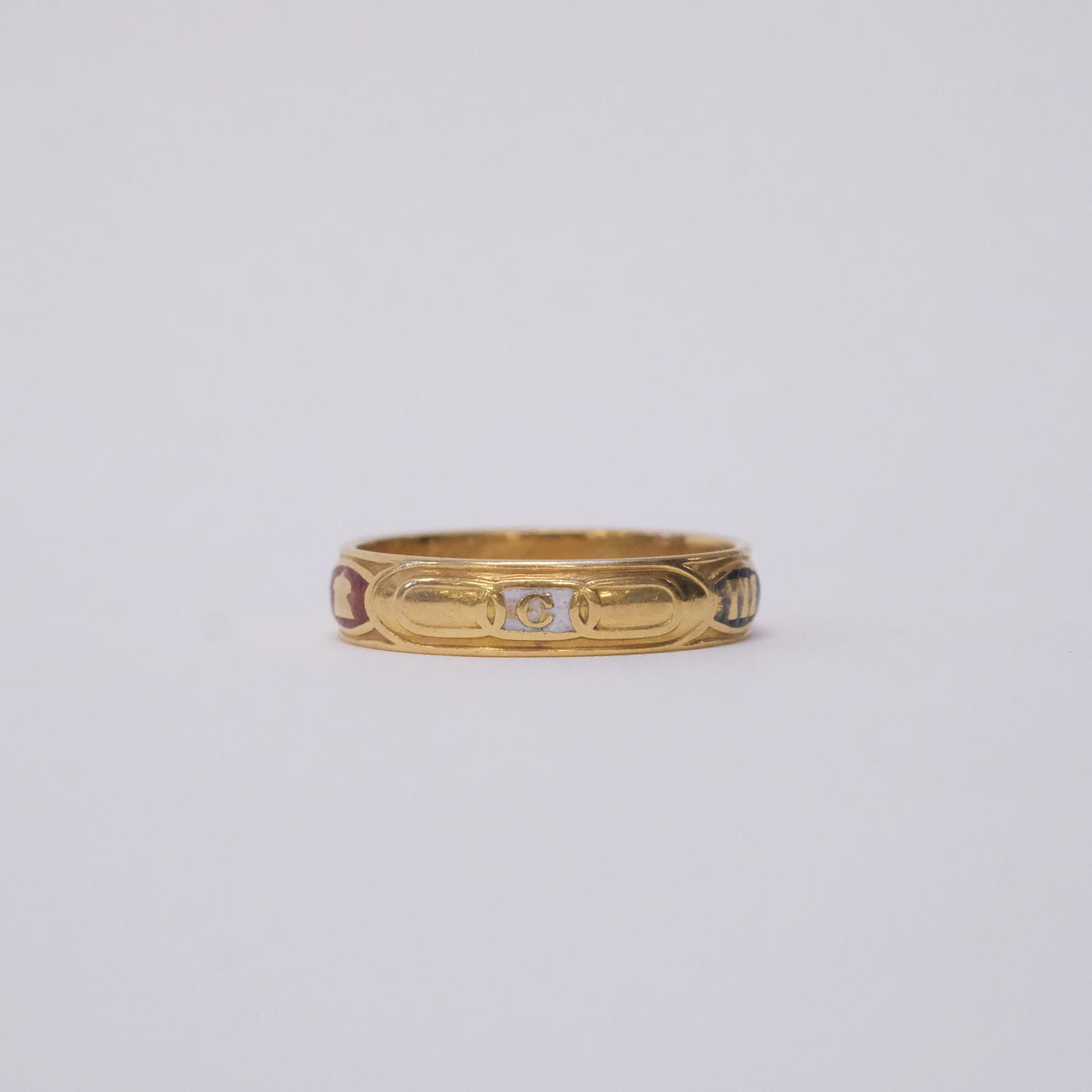 ORDENSRING, 18K GULD.