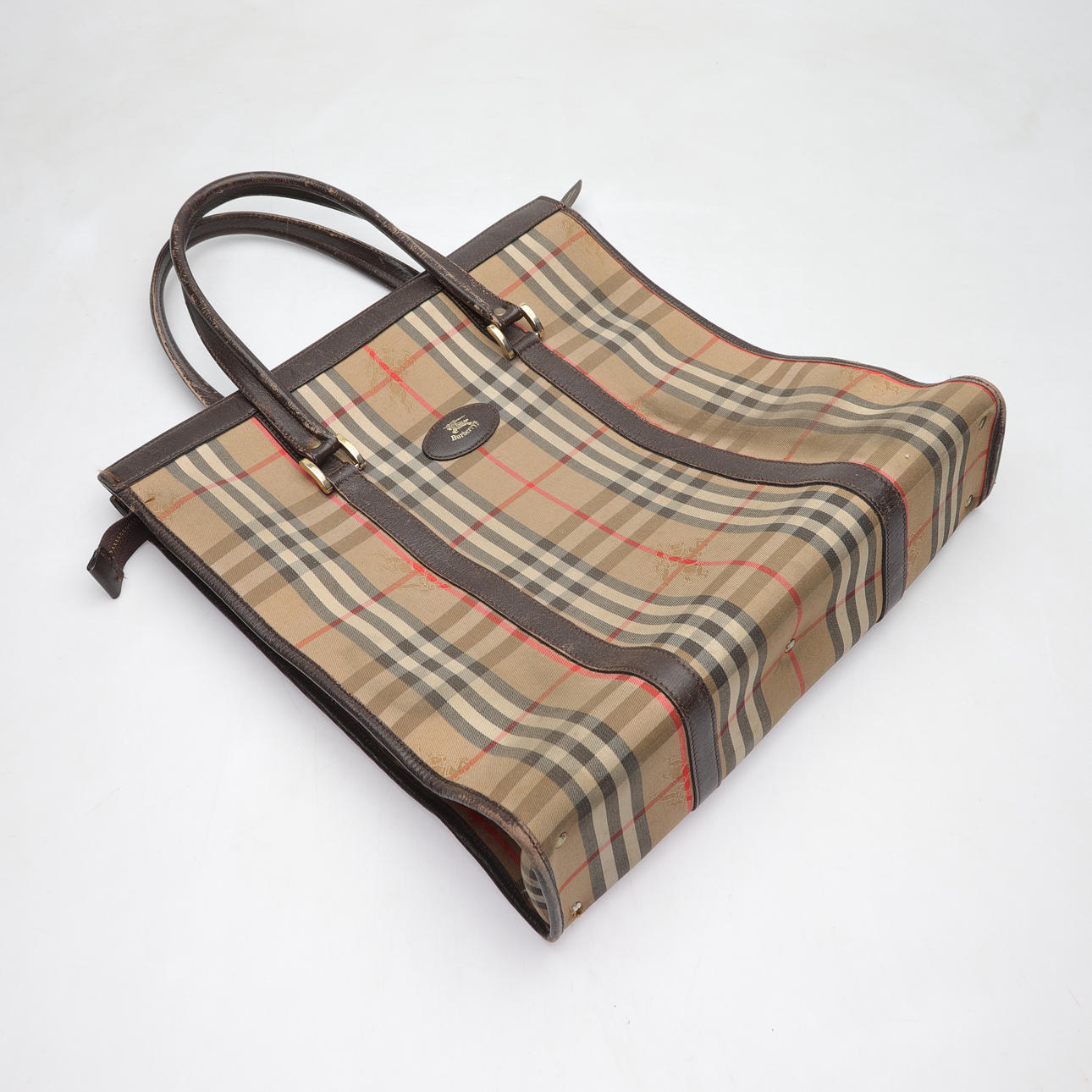 BURBERRYS, handbag, England, 1980s.