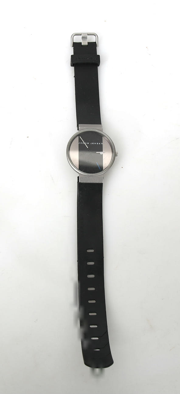 ARMBANDSUR, herr, Jacob Jensen, titan, 1900-2000-tal.