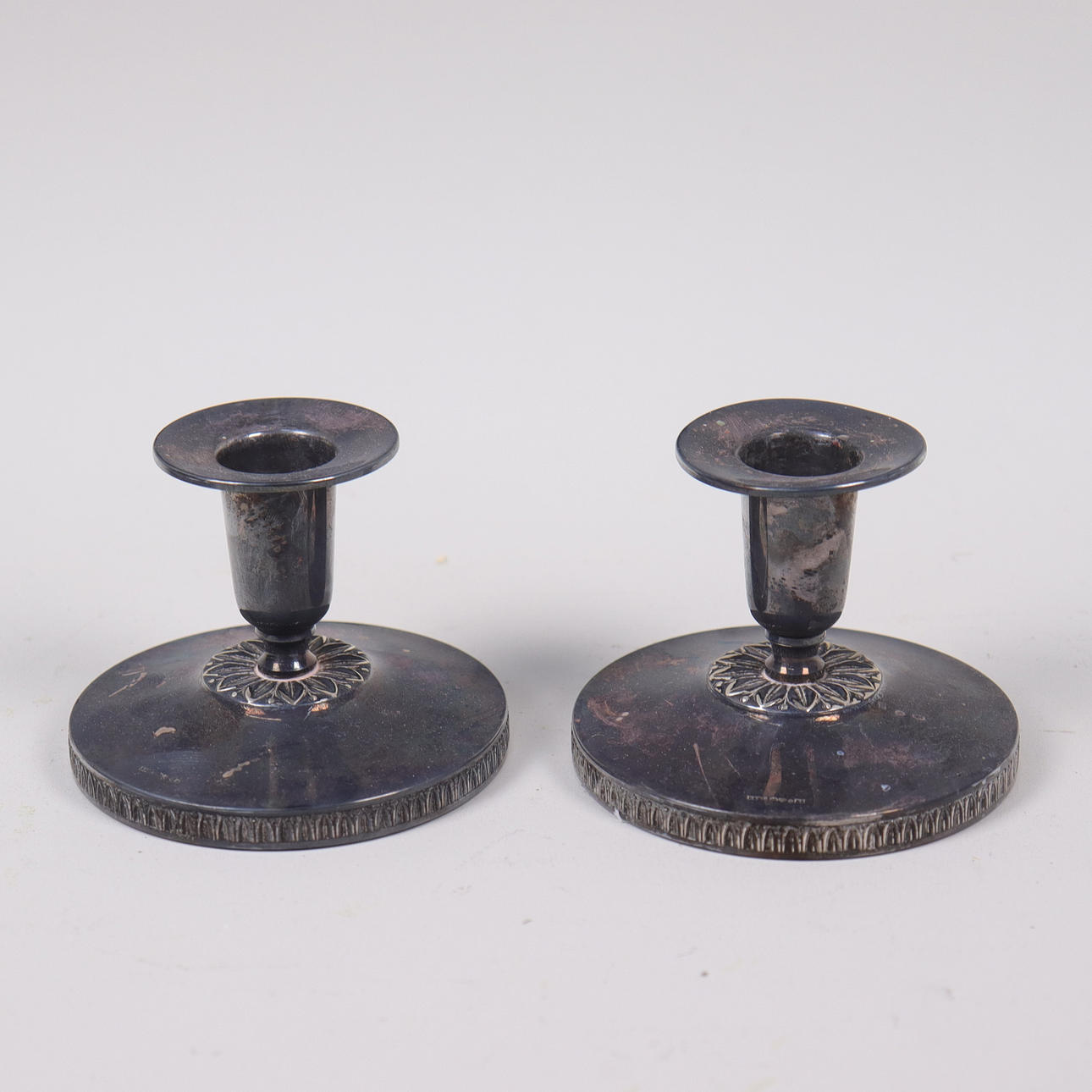 LJUSSTAKAR, silver, K&EC, 1960, 1 par.