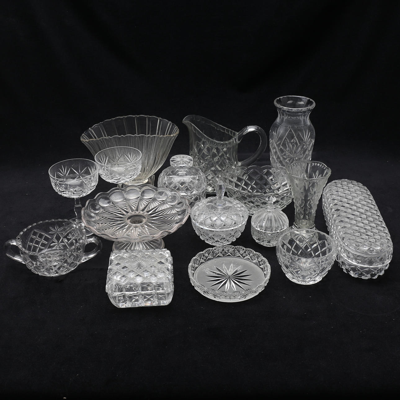 PARTI SKÅLAR, LOCKASKAR, VASER, m.m.