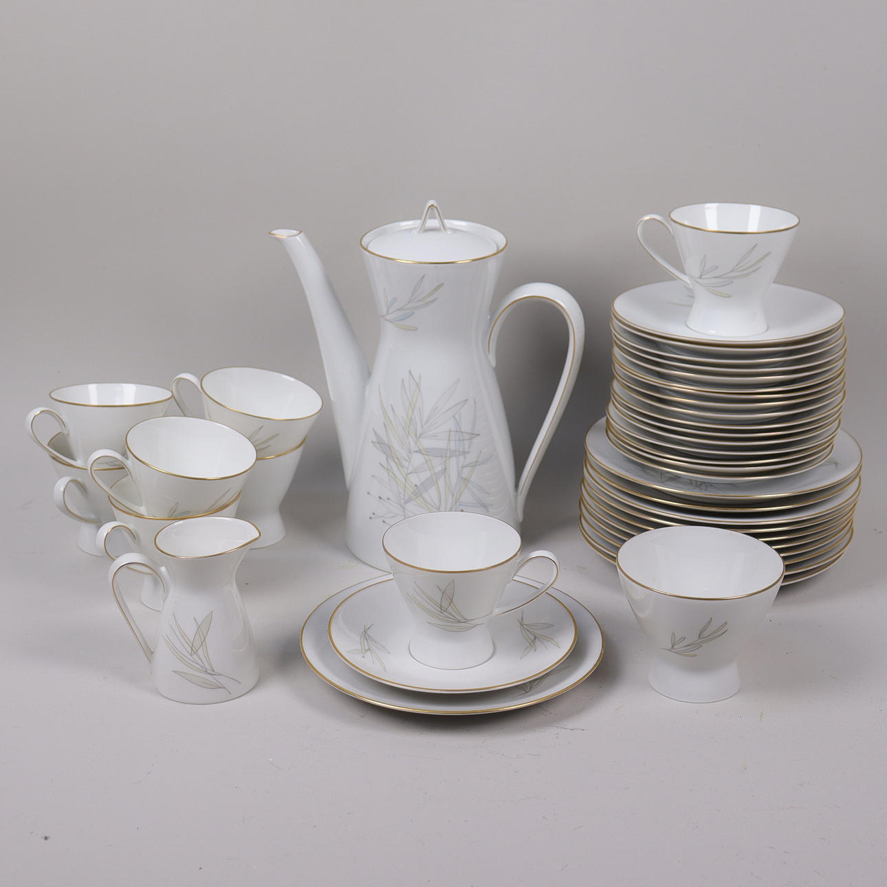 KAFFESERVIS, Rosenthal, 40 delar.