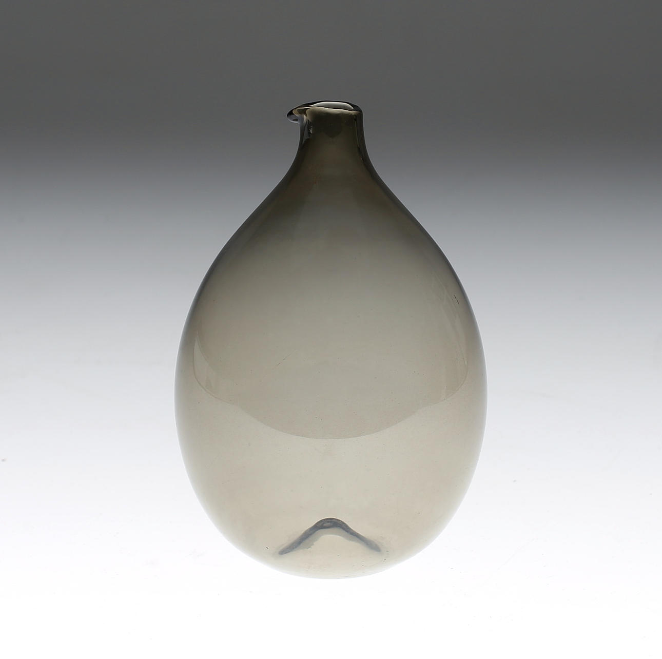 TIMO SARPANEVA. Vas / kanna, "Bird Bottle", signerad, Iittala, Finland, 1900-talets andra hälft.