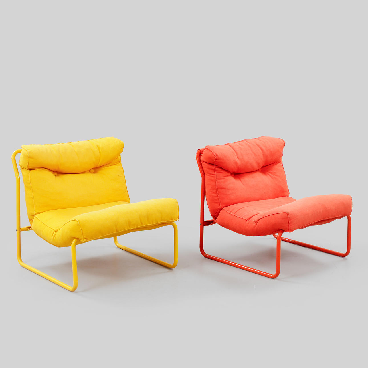 GILLIS LUNDGREN. Fåtöljer, 2 stycken, "Pixi", IKEA.