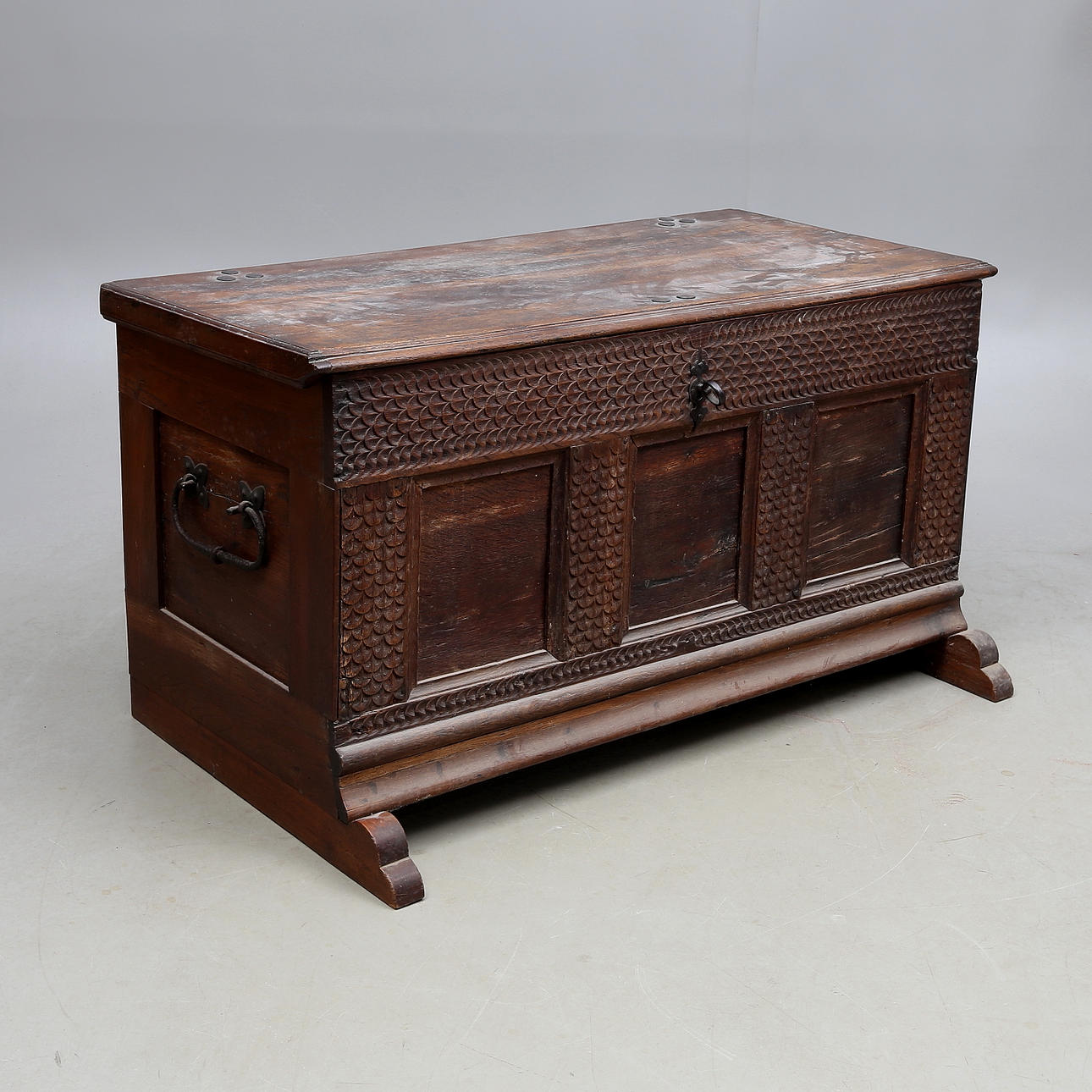 KISTA, ek, England, 1600-tal (Charles II, 1660-1685).