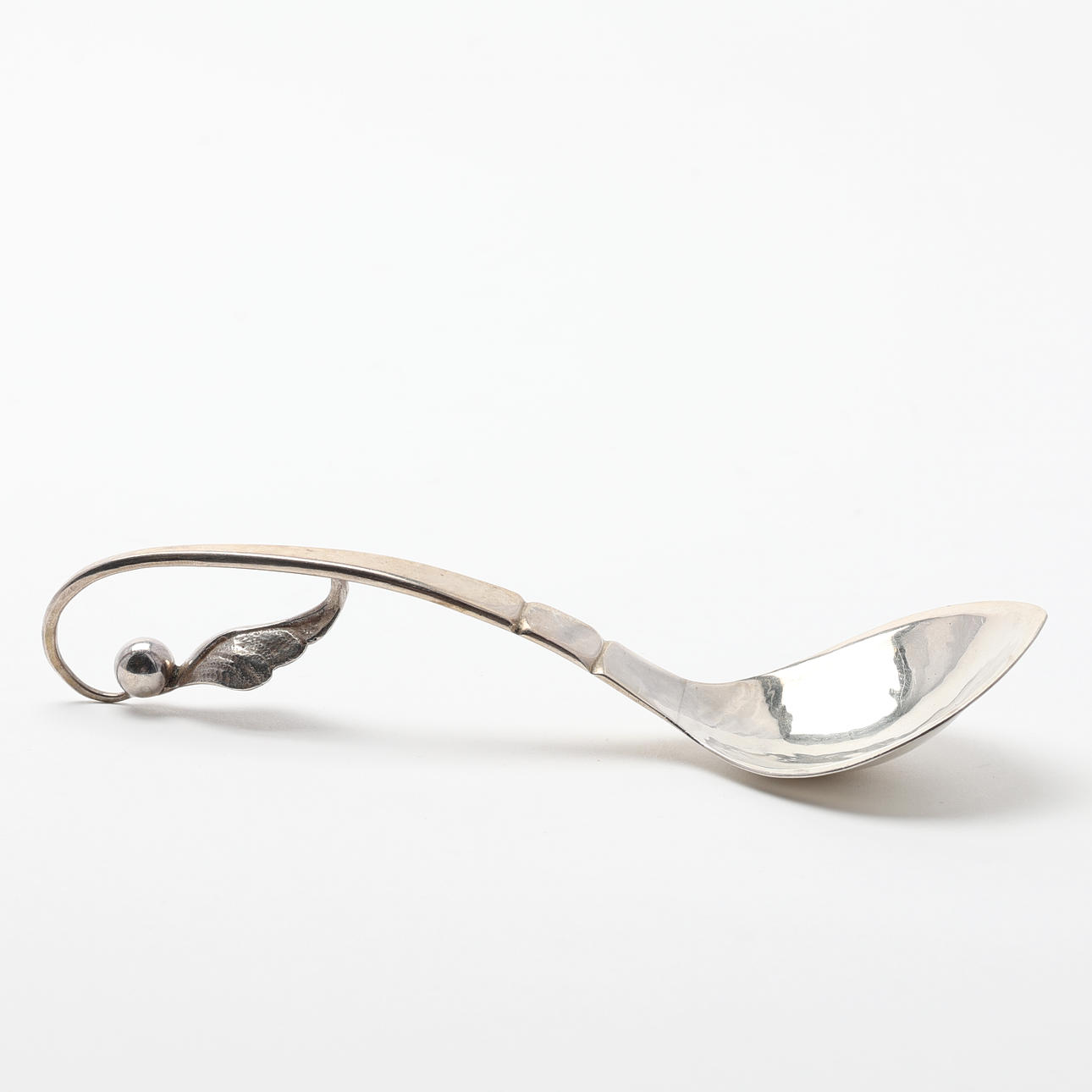 SERVING SPOON, silver, JE Skreij, Falun 1957.