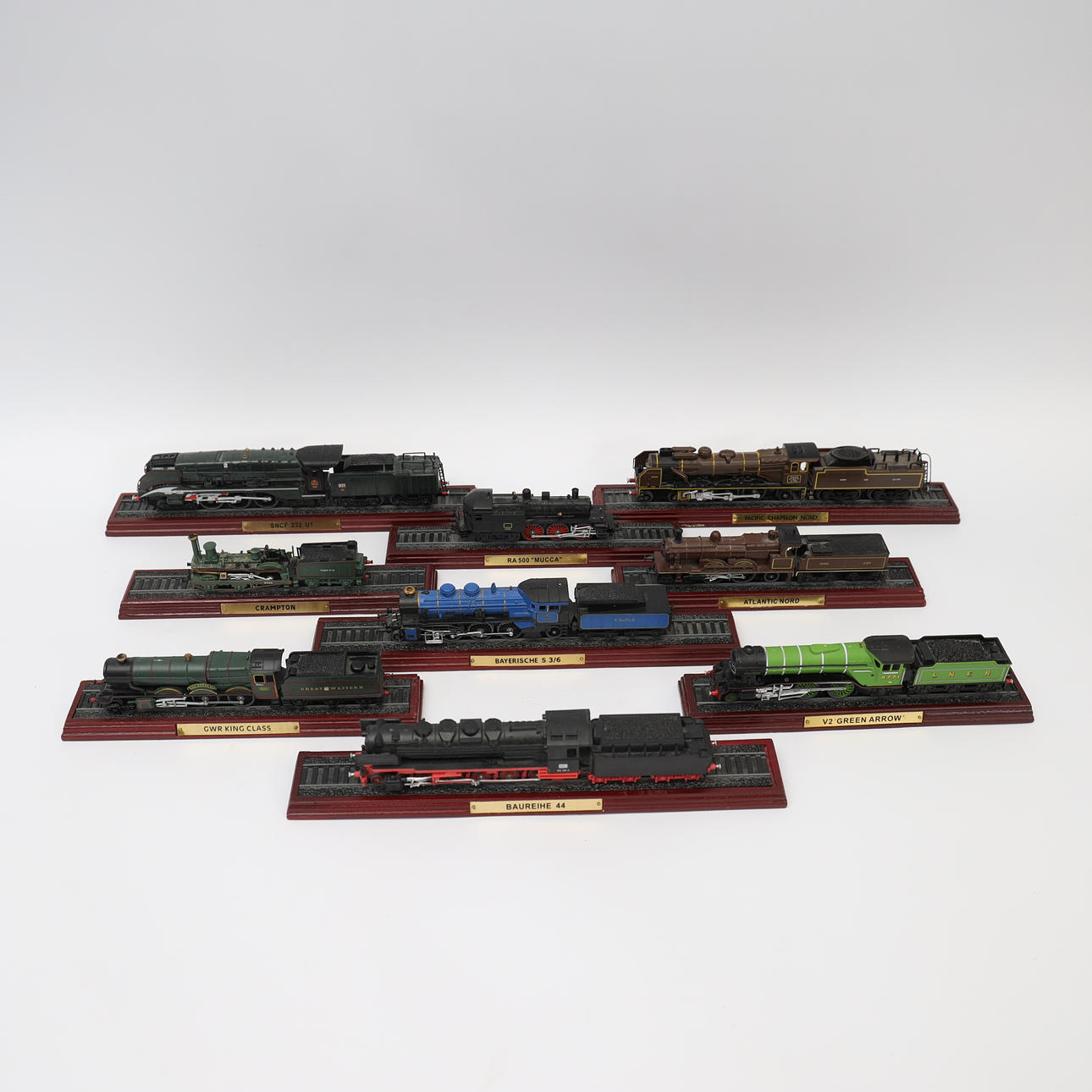 MODELLOK, 9st, Franklin mint.