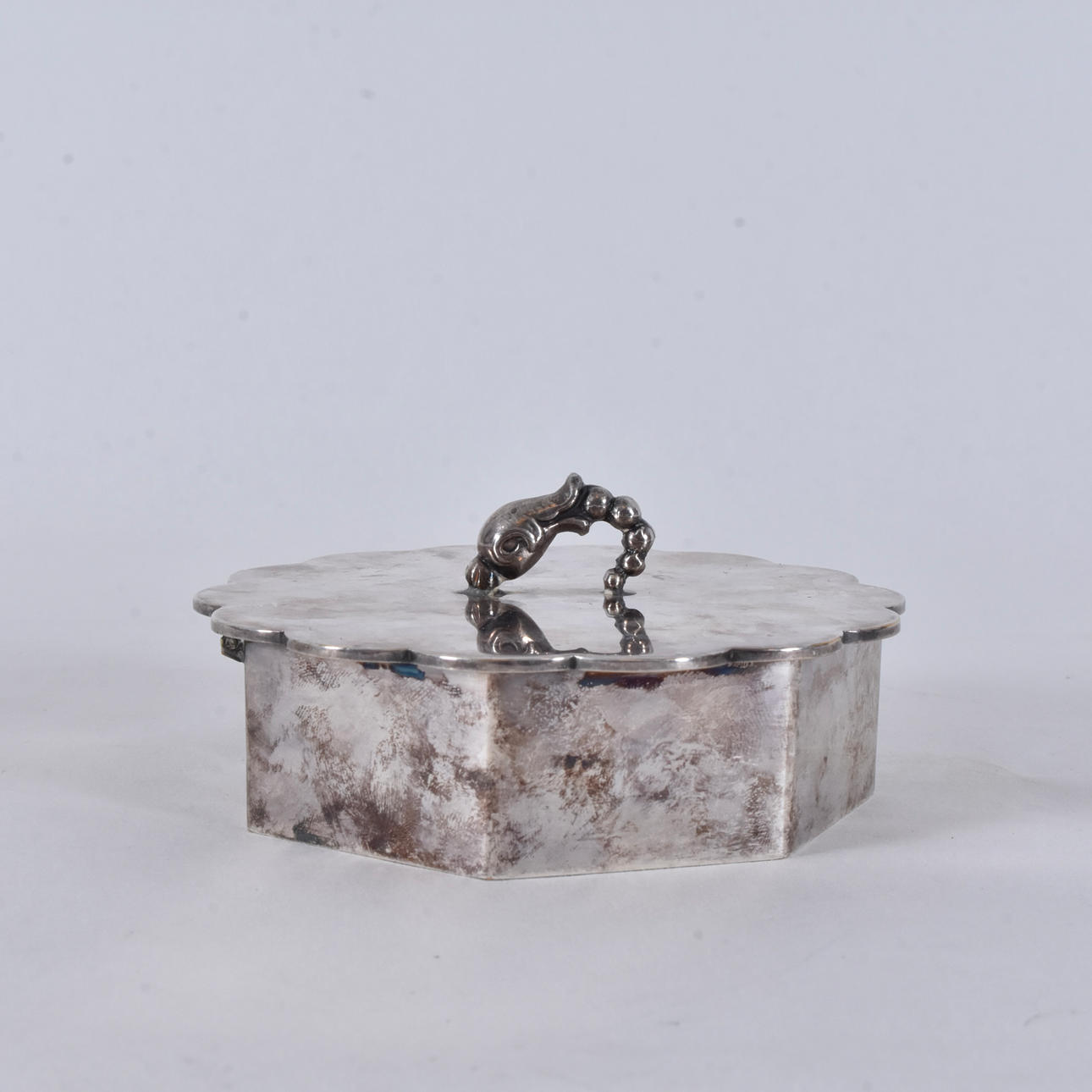 LOCKASK, nysilver, Danmark, 1900-tal.