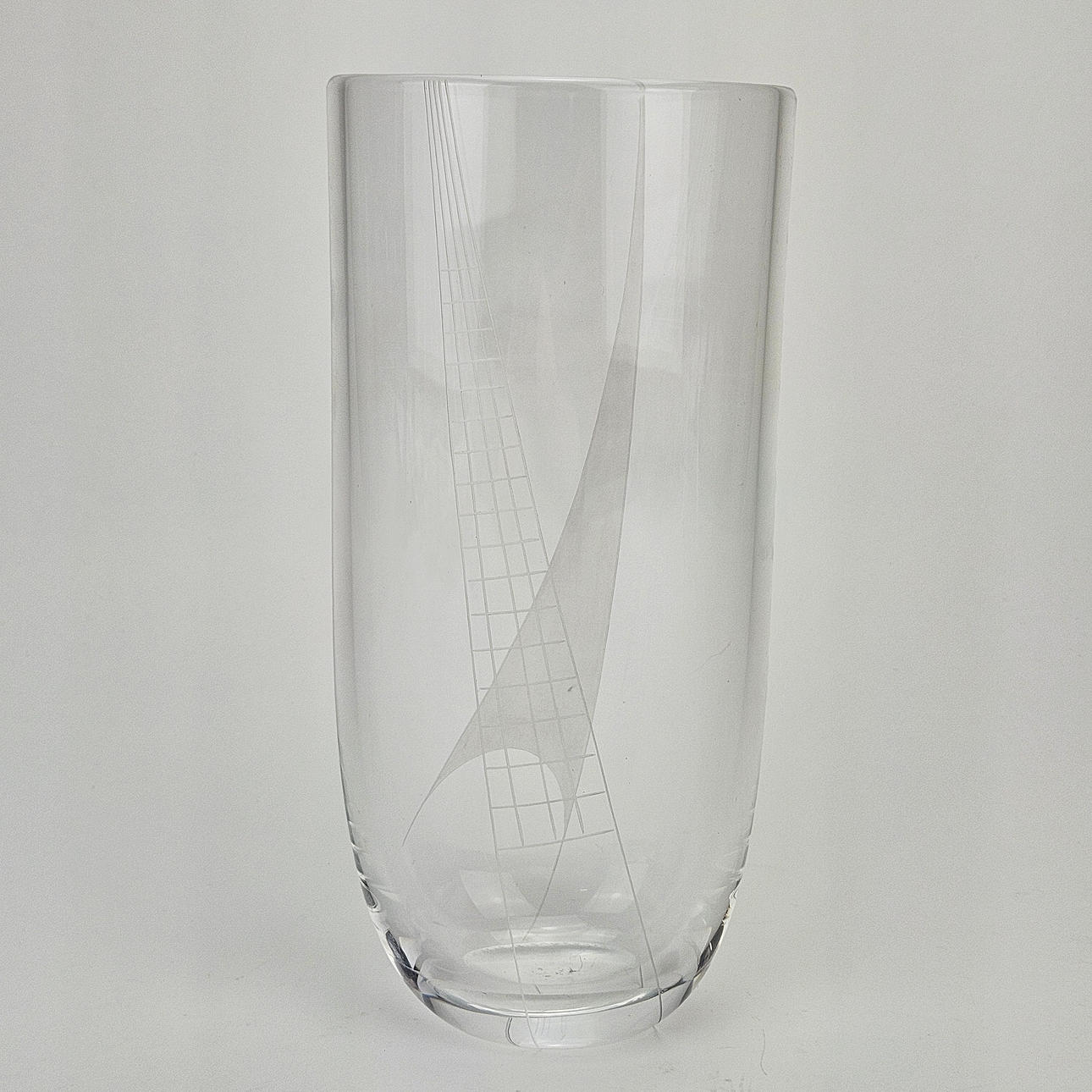 JOHN SELBING. Vas, glas, Orrefors, signerad.