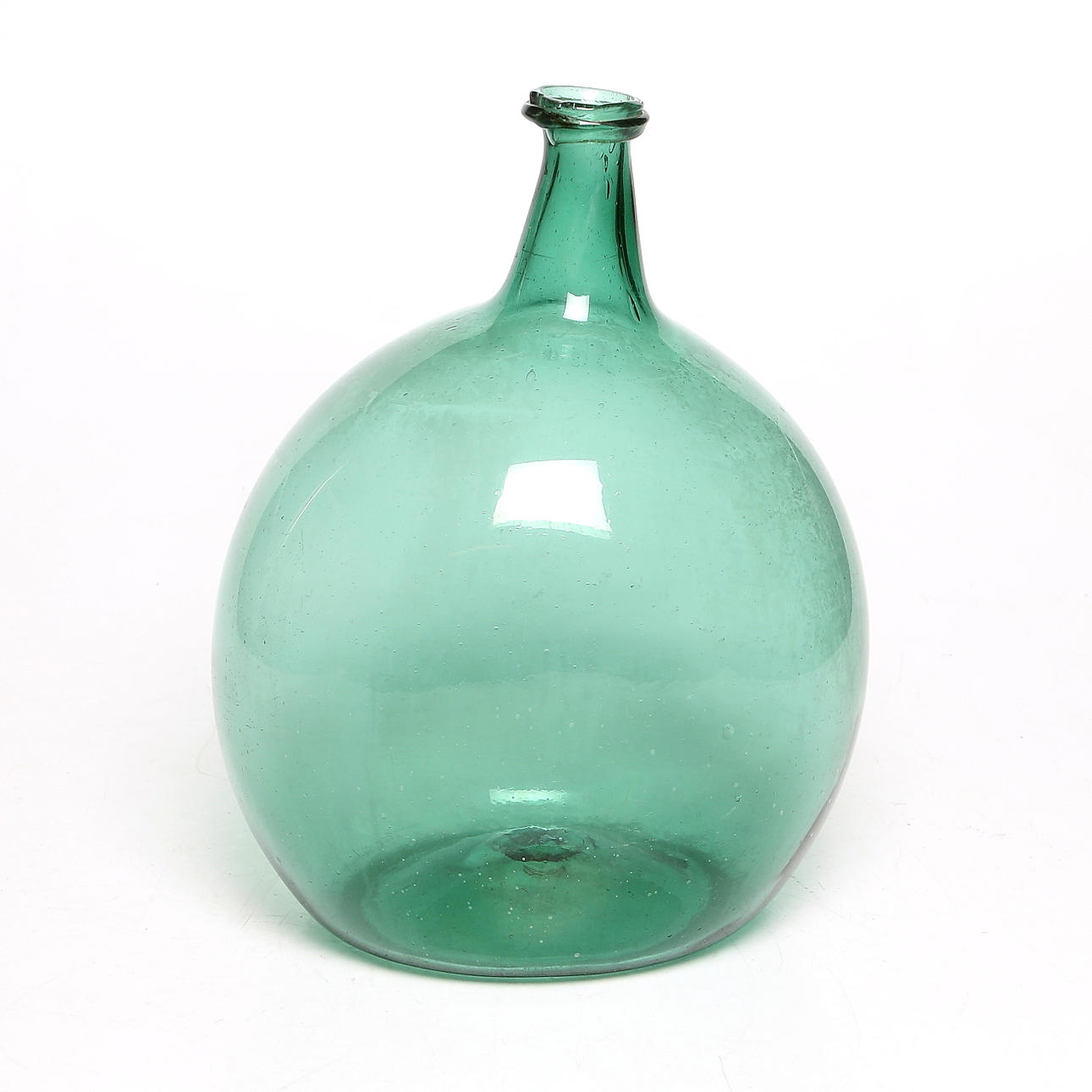 FLASKA, glas, 1700-tal.