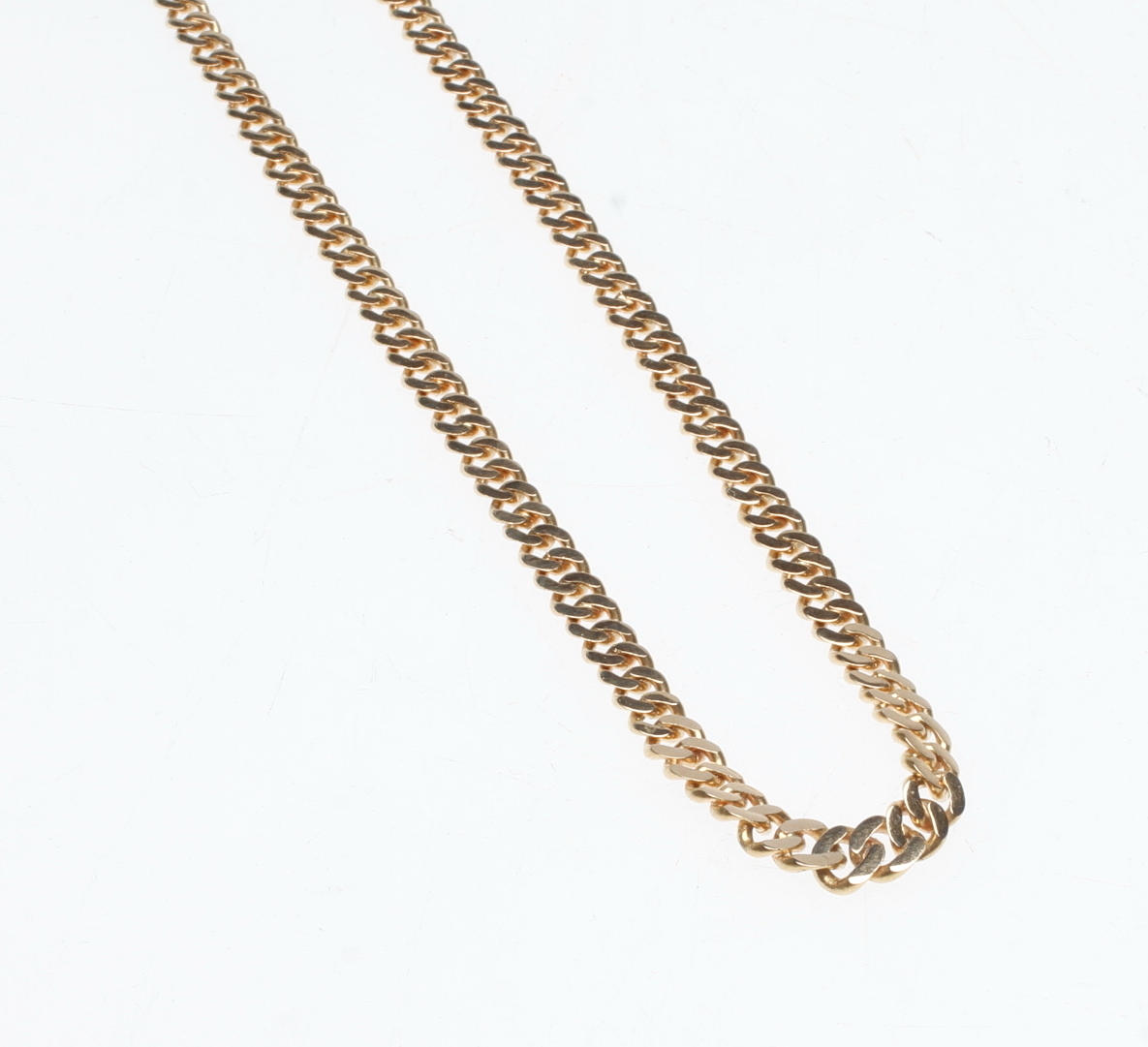 HALSKEDJA PANSAR, 18k guld, vikt ca 13,4 gr.