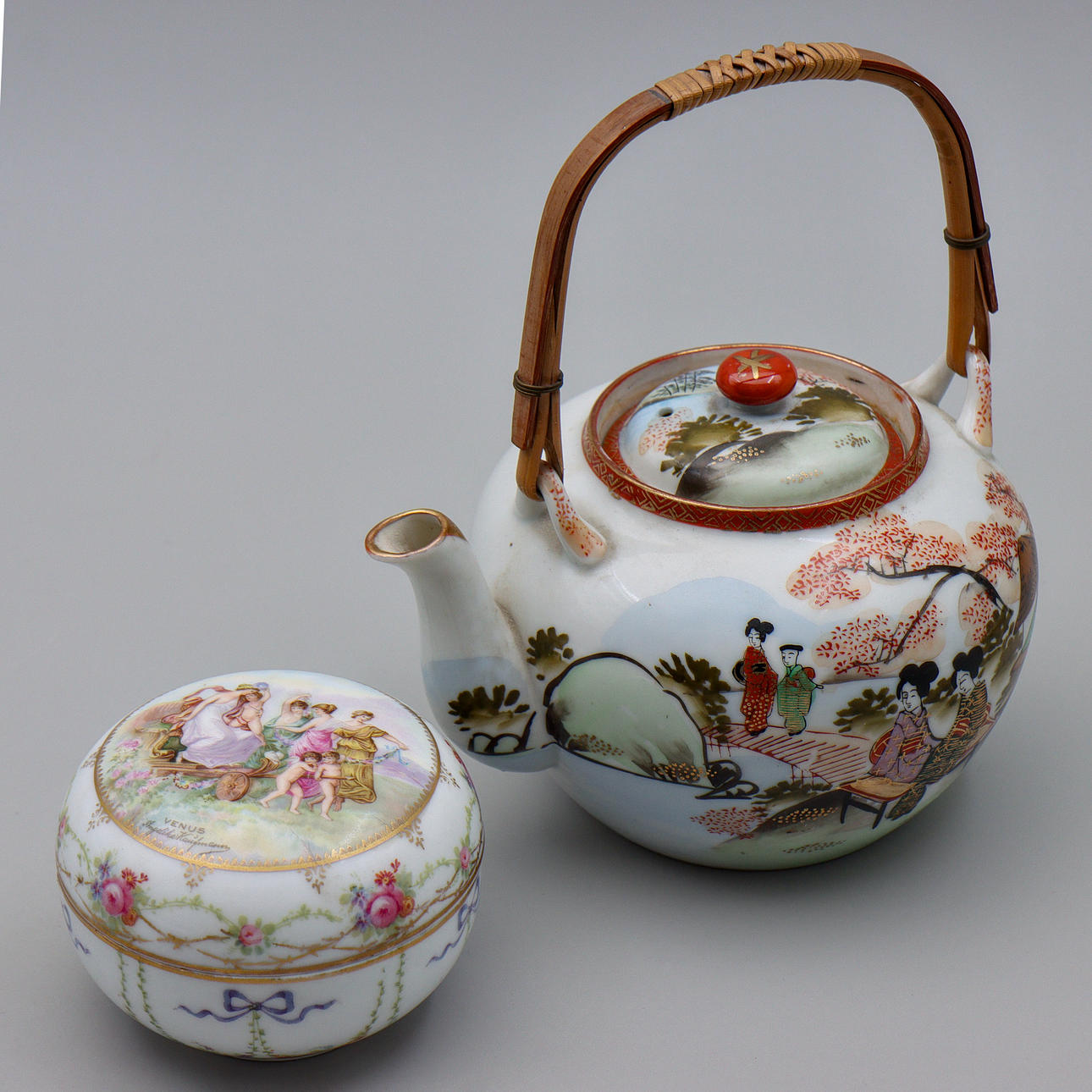 TEKANNA, JAPAN, SAMT LOCKASK, ROSENTHAL.