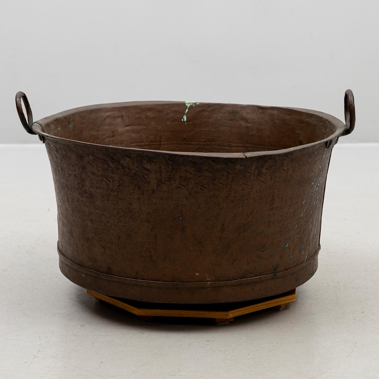 KOPPARKÄRL, med grepp, 1800-tal.