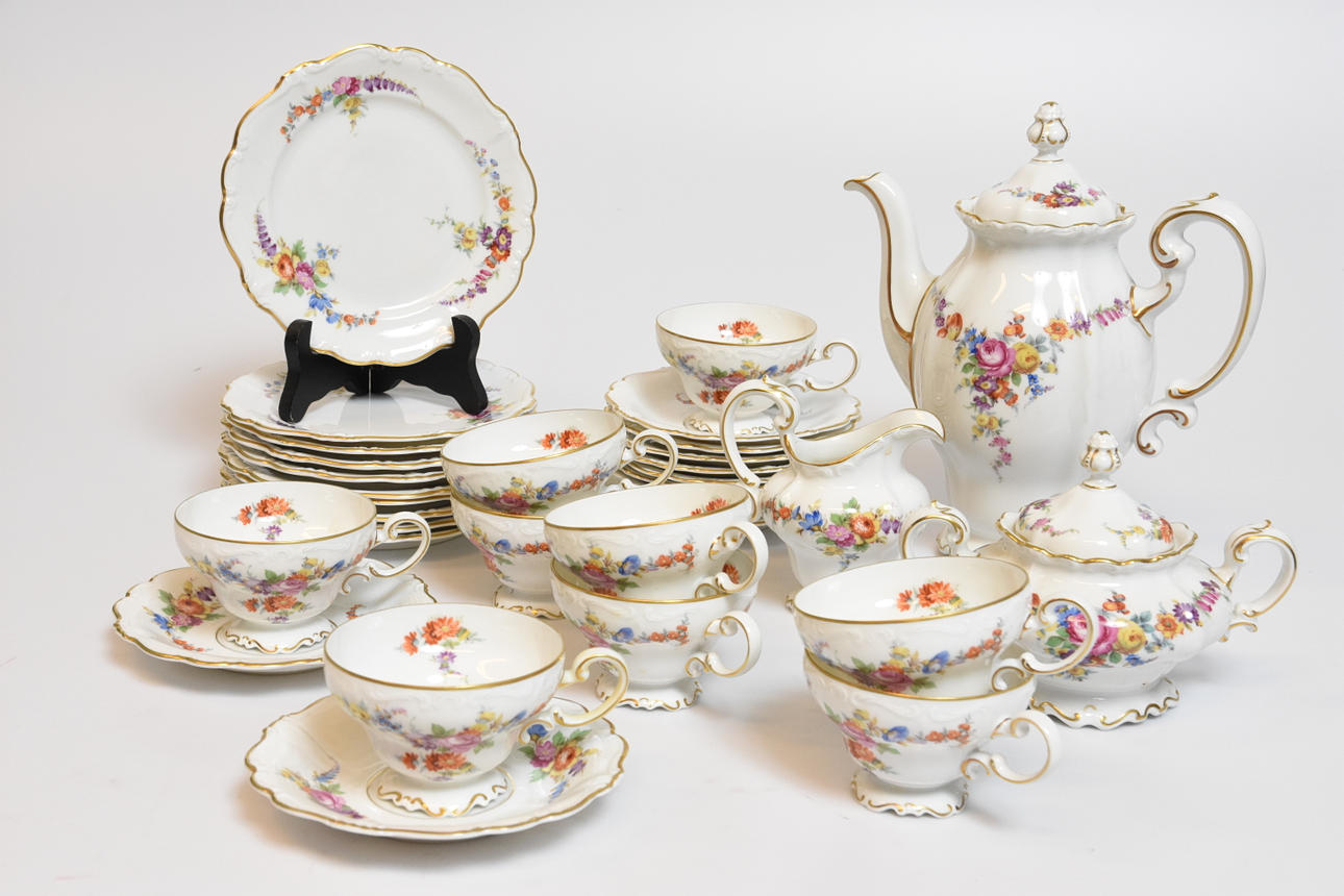 KAFFESERVIS, 33 delar " Pompadour " Rosenthal.