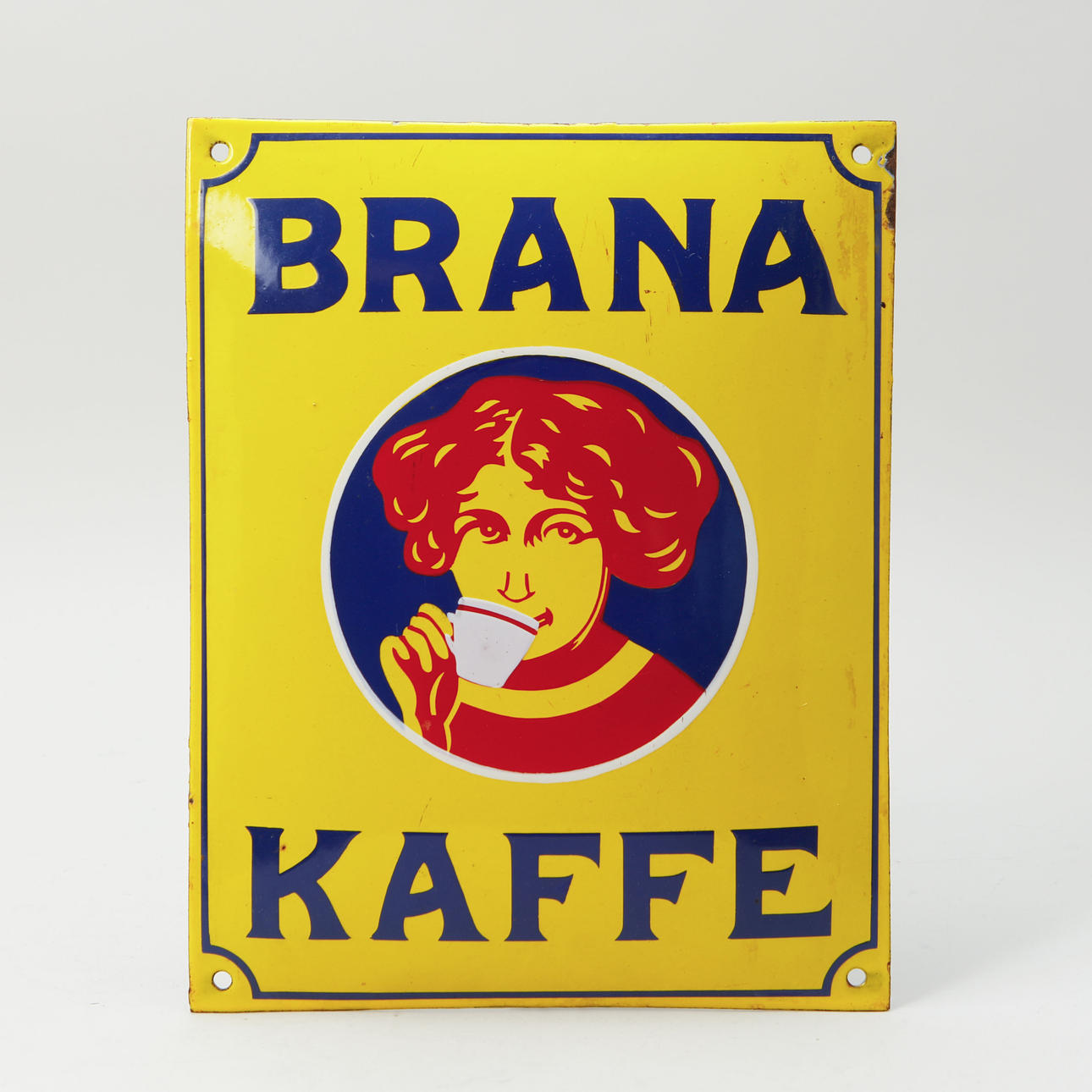 EMALJSKYLT, "Brana Kaffe", 1910/20-tal.