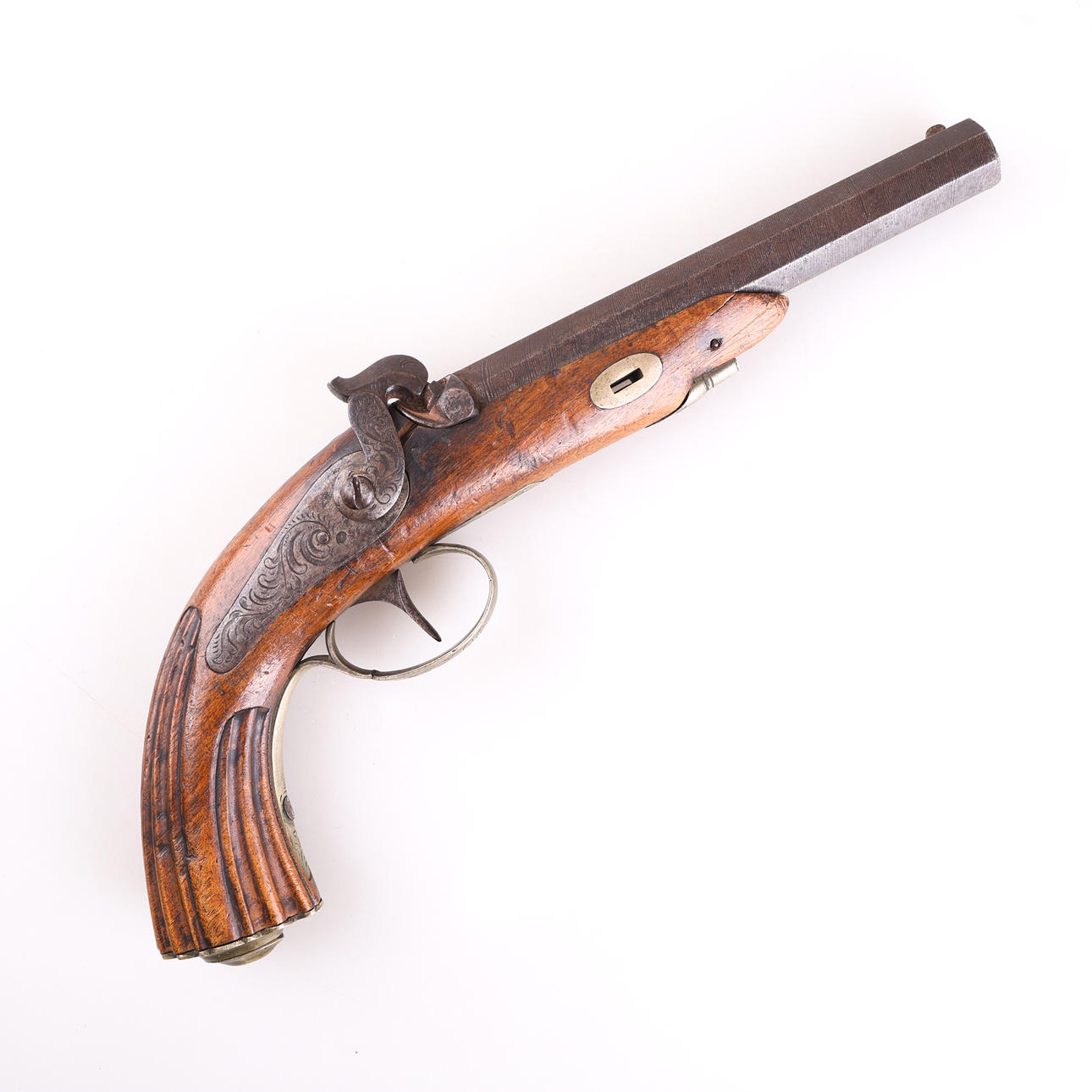 SLAGLÅSPISTOL, 1800-tal.